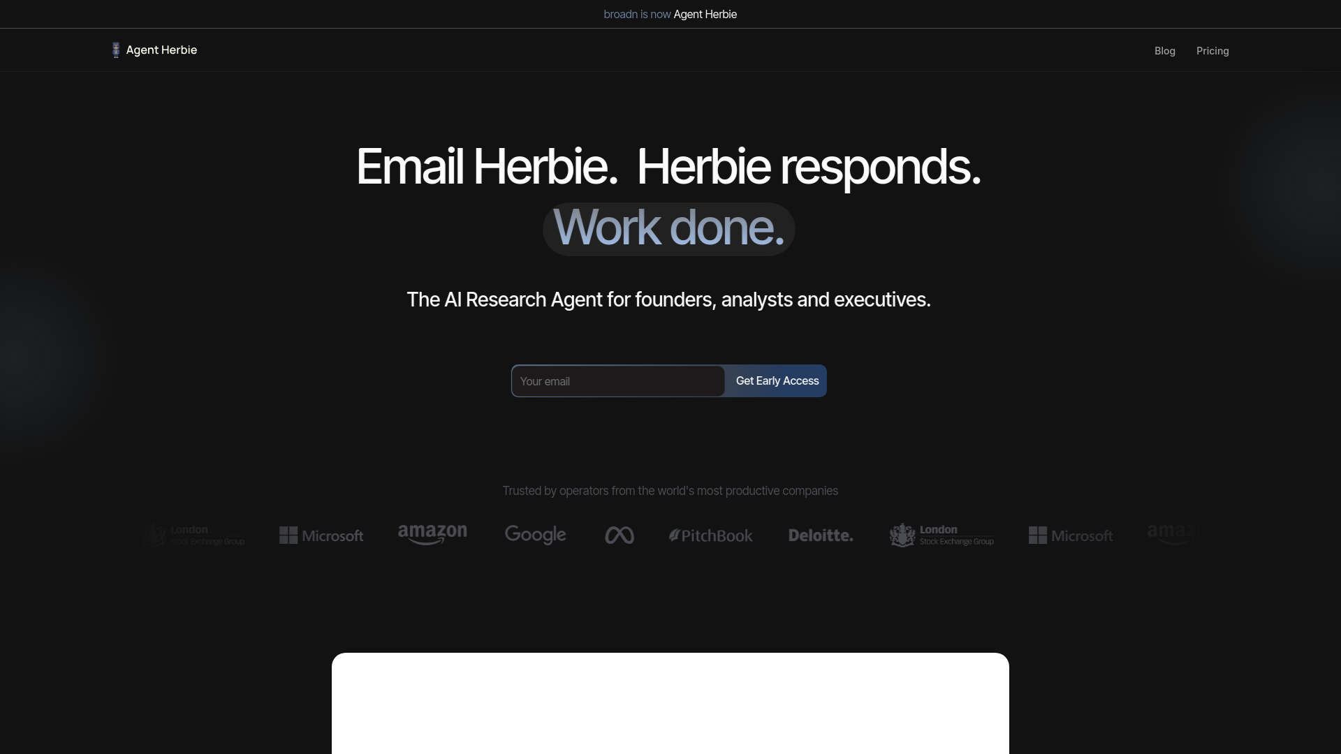 Agent Herbie Hero