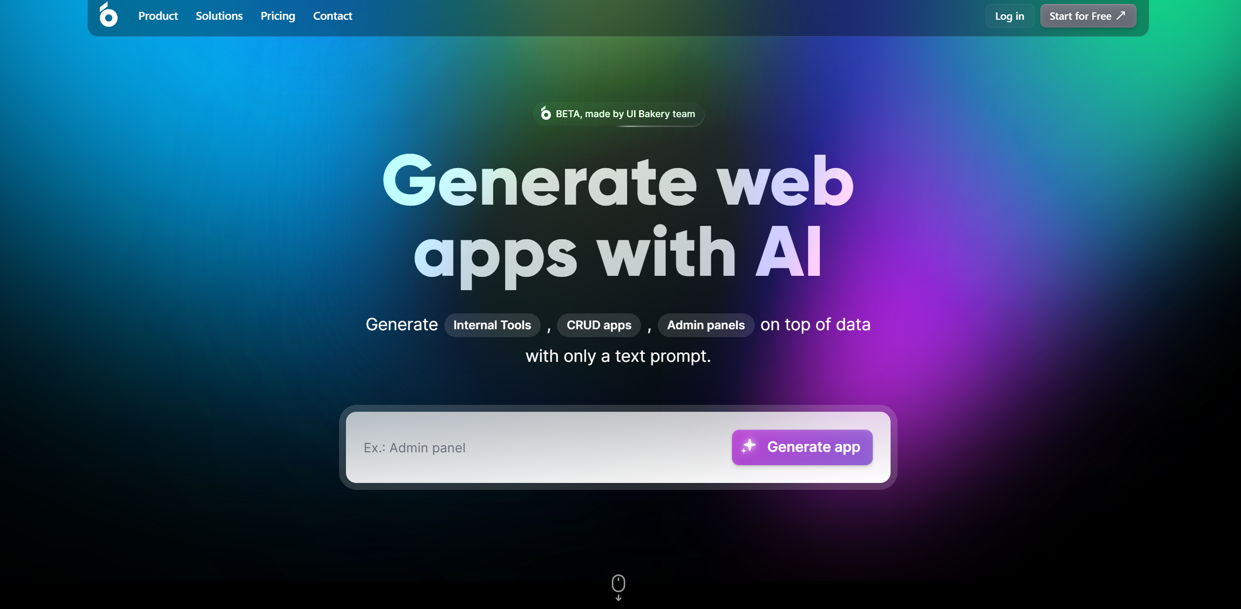 AI App Generator Hero