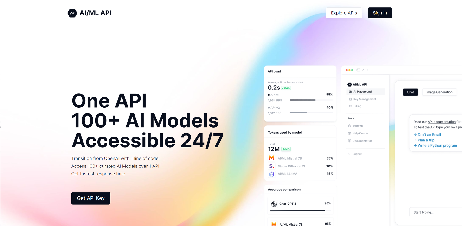 AI/ML API Hero