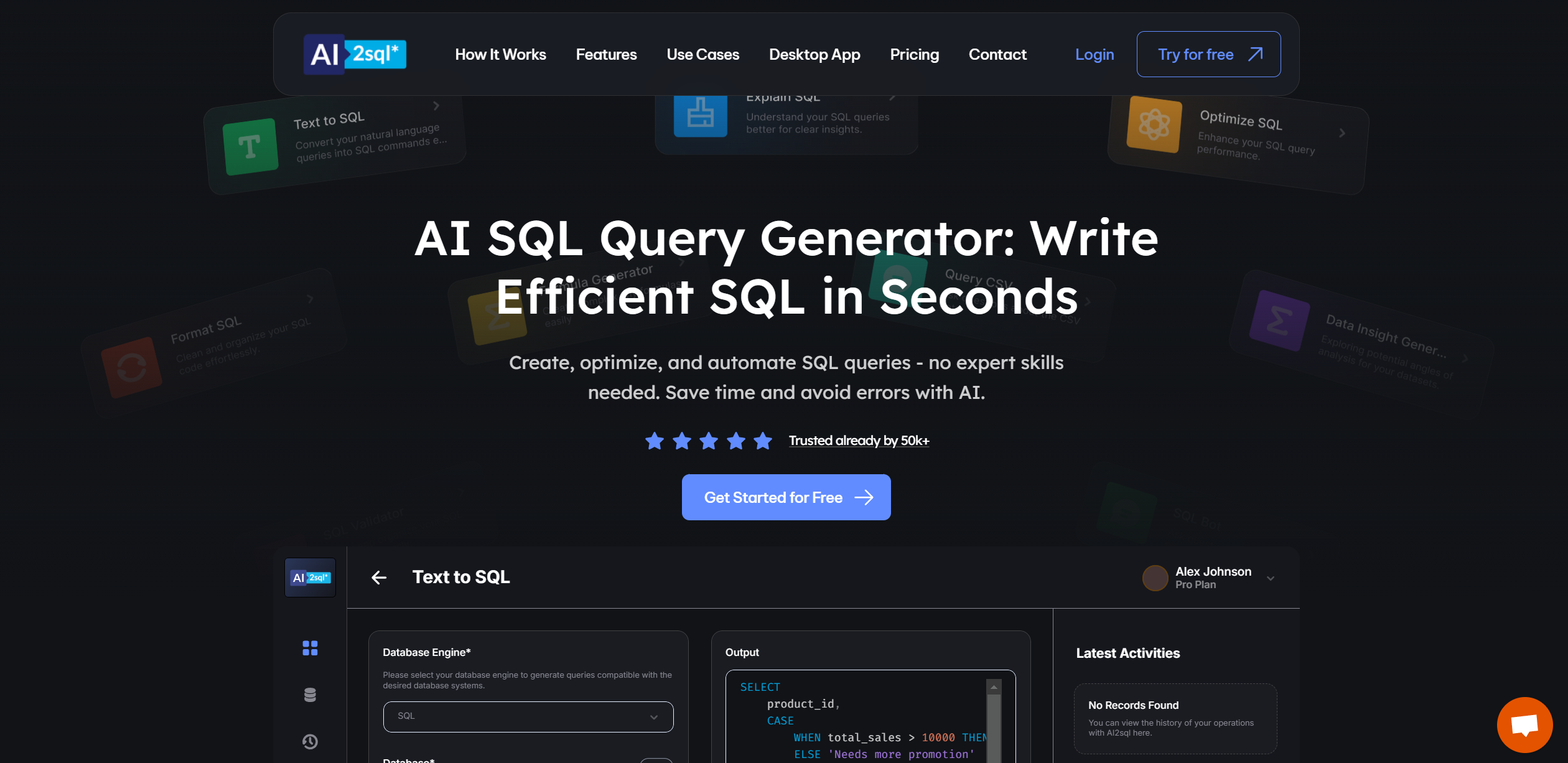 AI2sql Hero