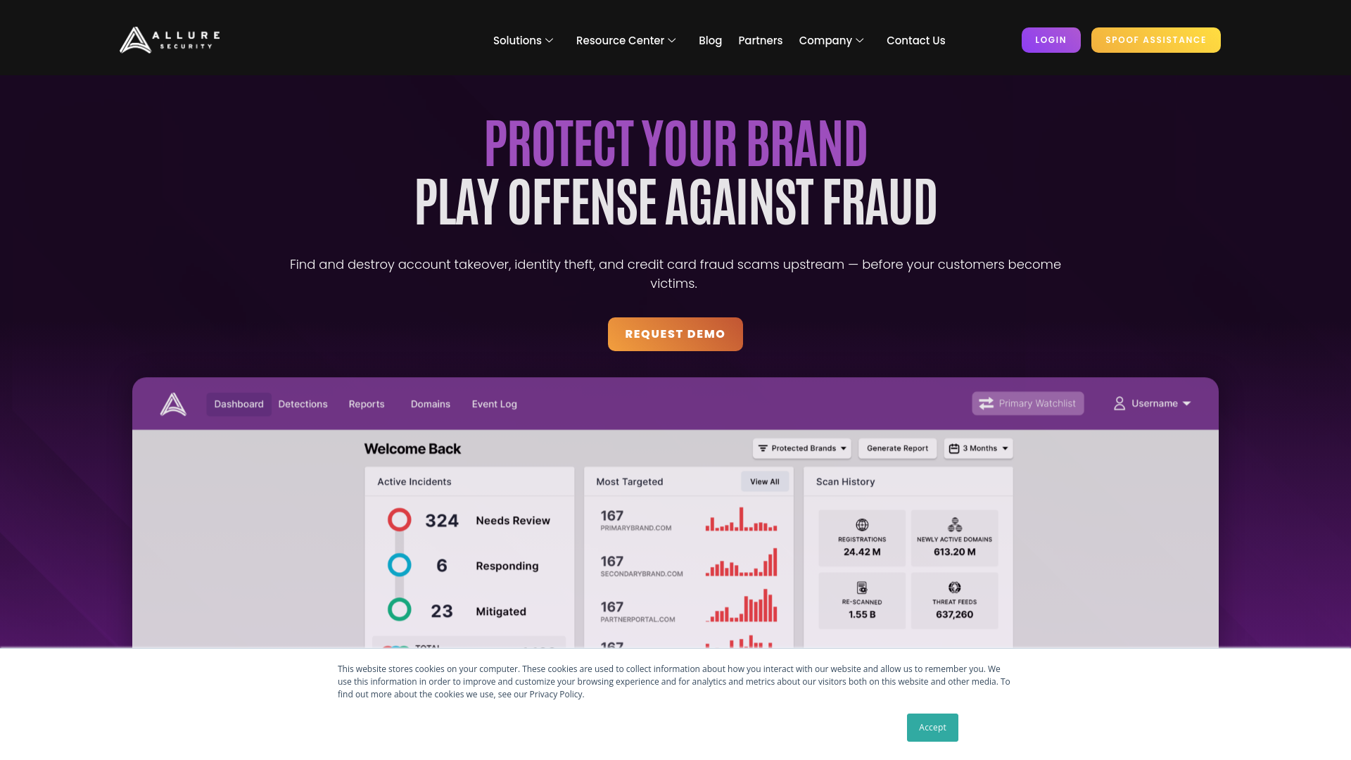 Allure Security Technology Hero