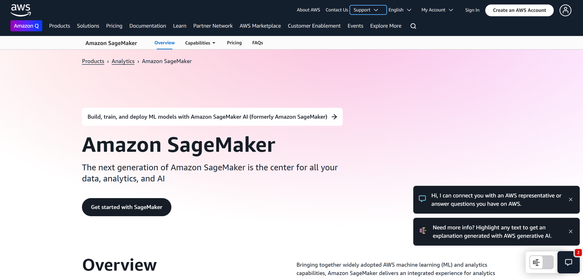 Amazon Sage Maker Hero