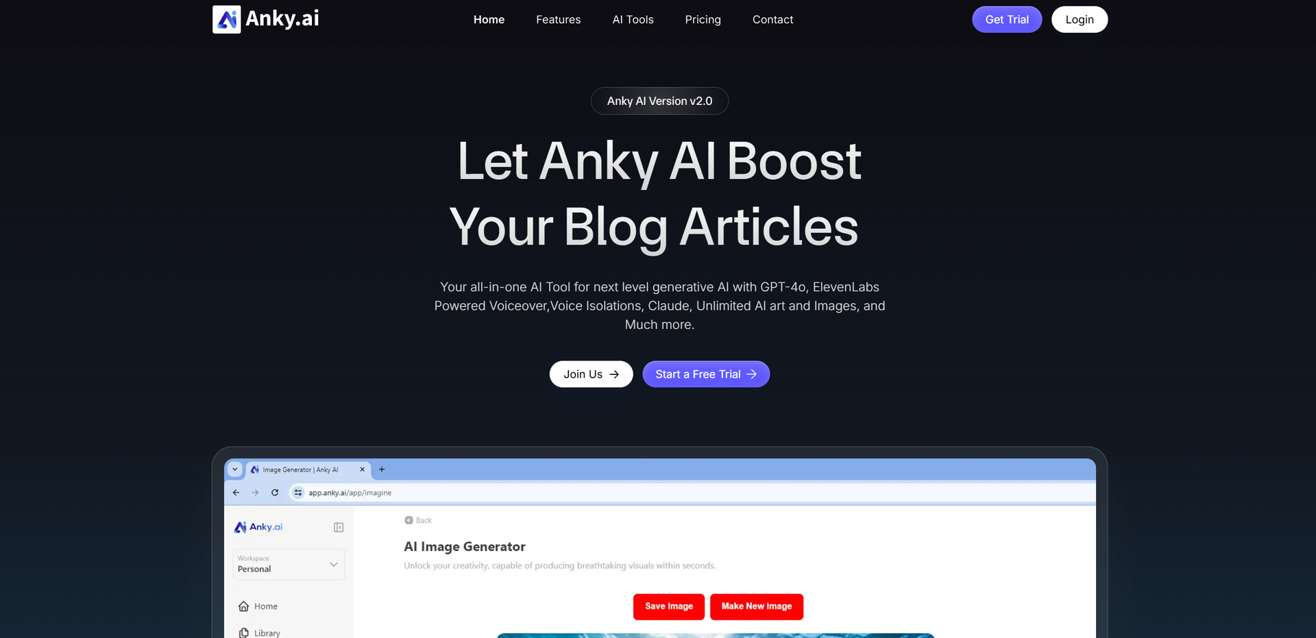Anky.AI Hero
