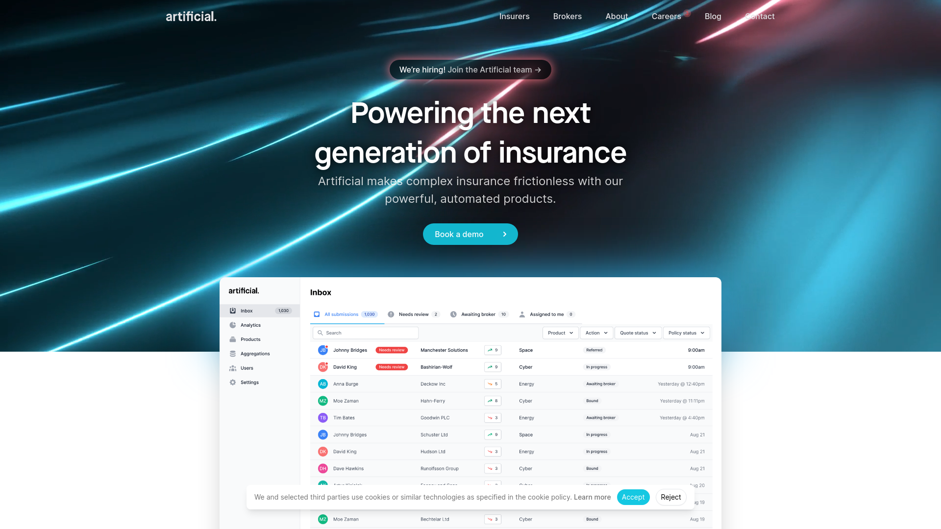Artificial Labs Hero