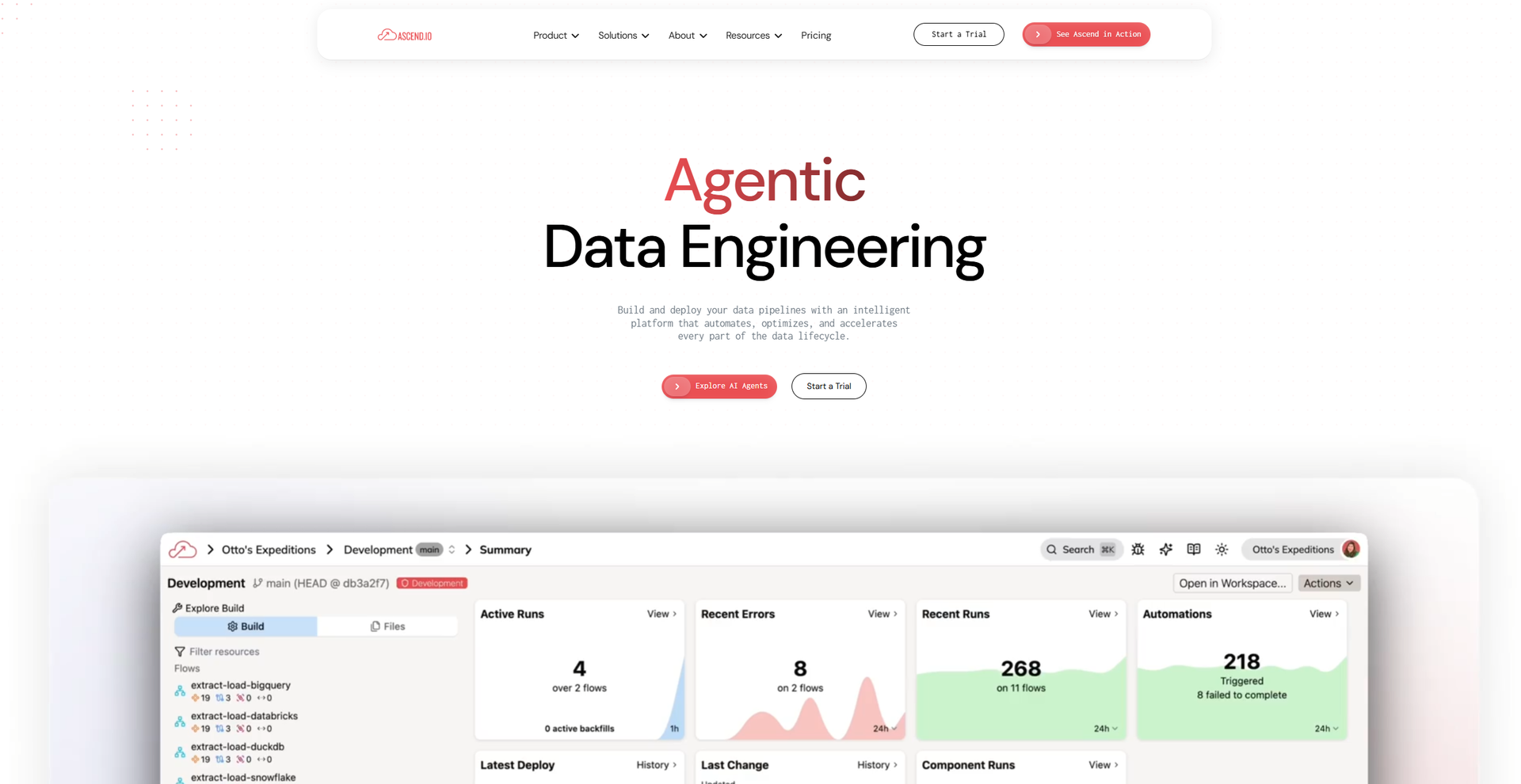 Ascend.io Hero