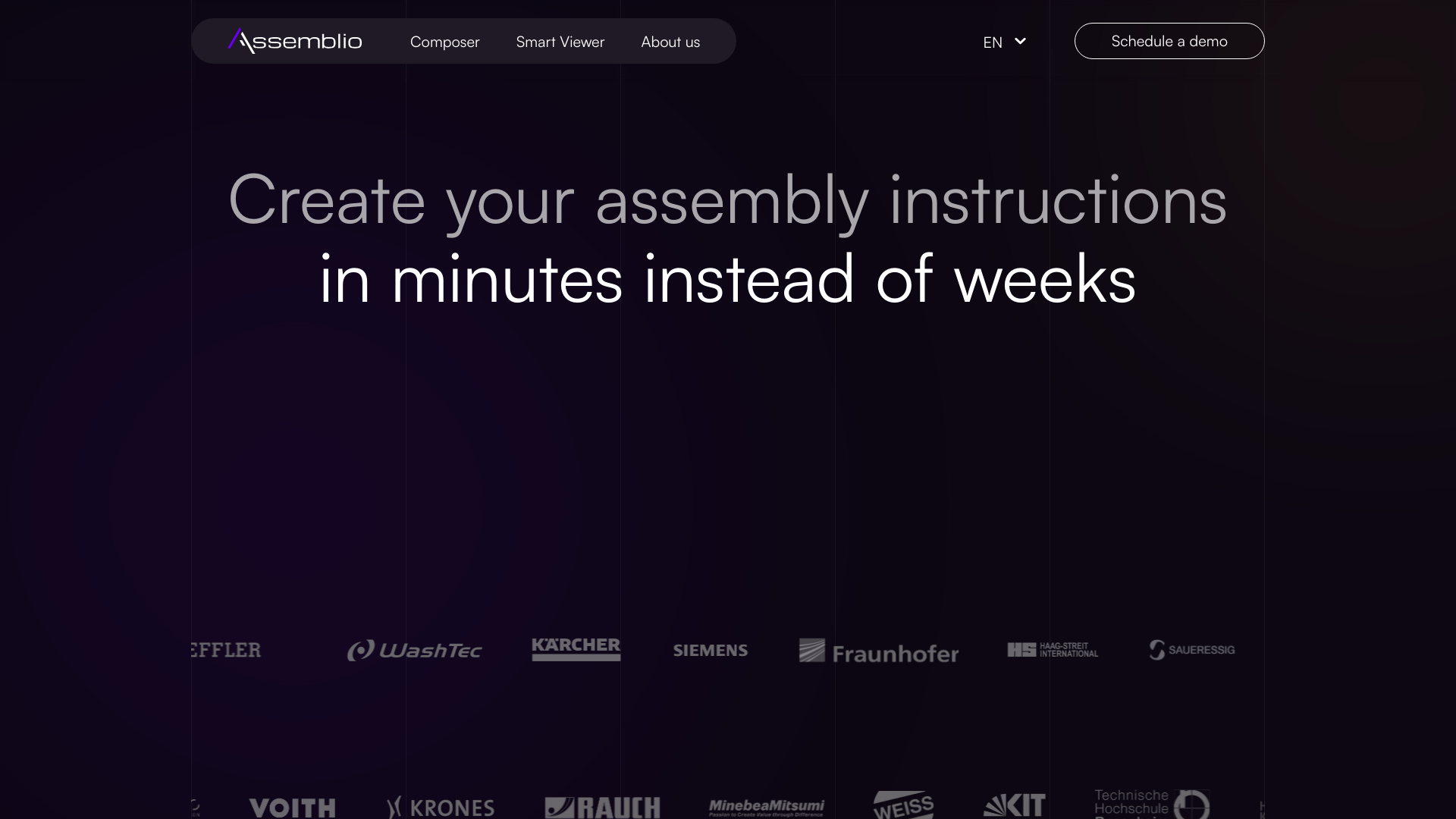 Assemblio Hero