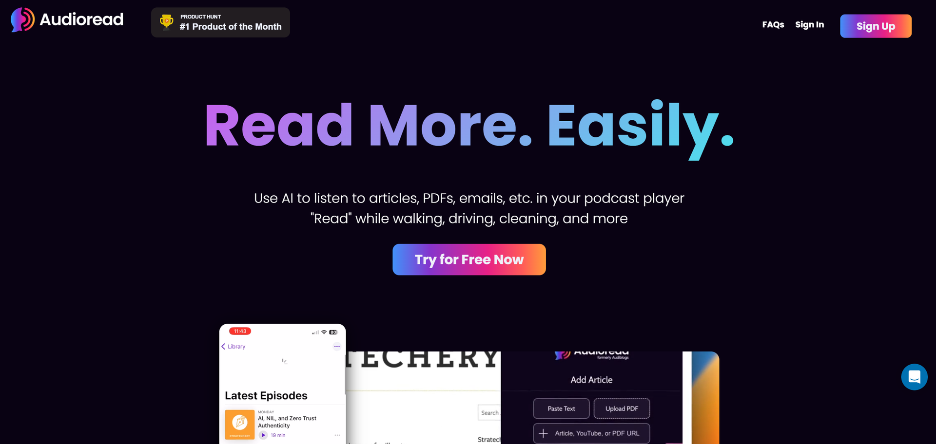 Audioread Hero