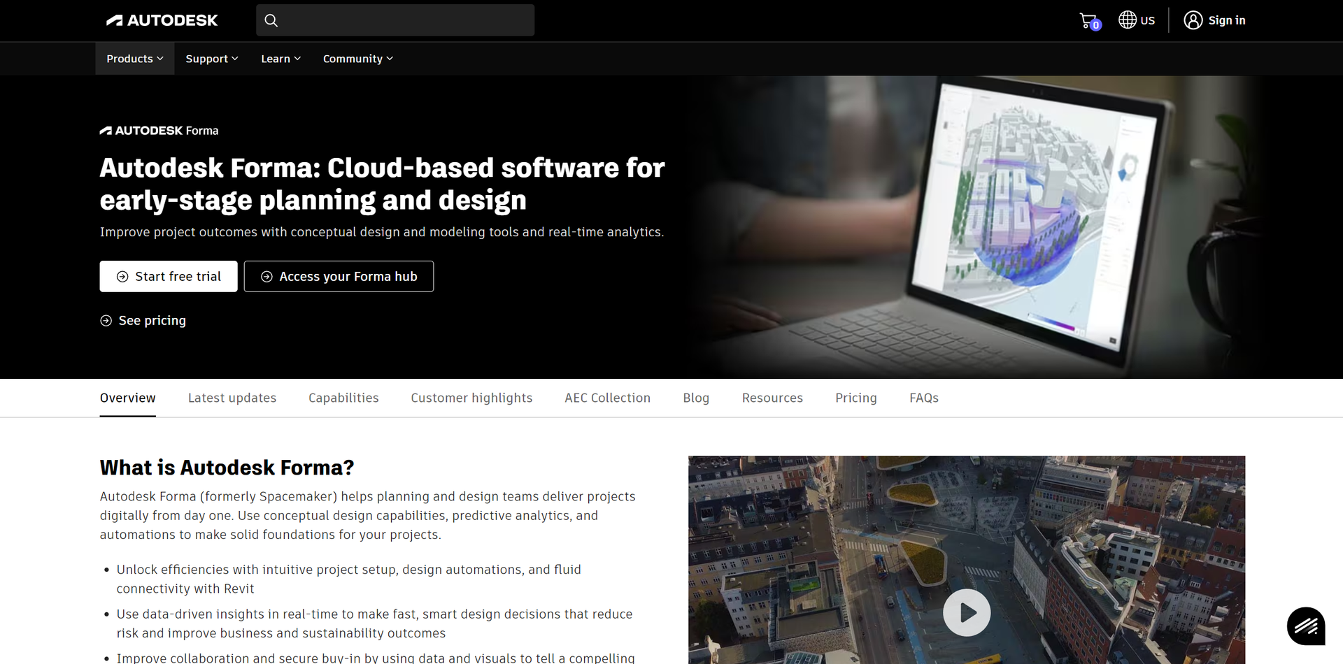 Autodesk Forma Hero