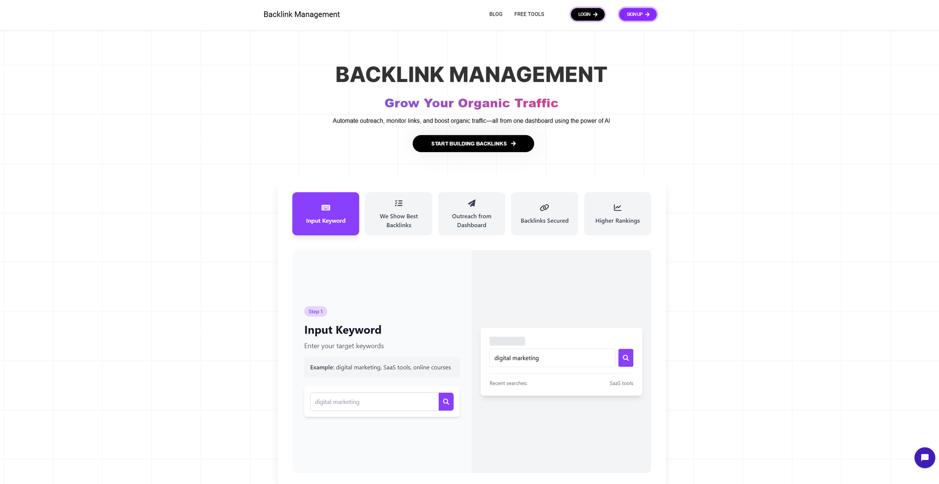 Backlink Management Hero