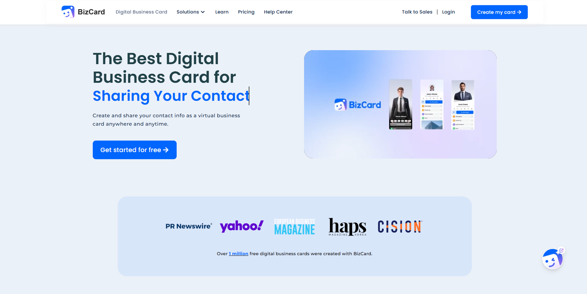 BizCard Hero