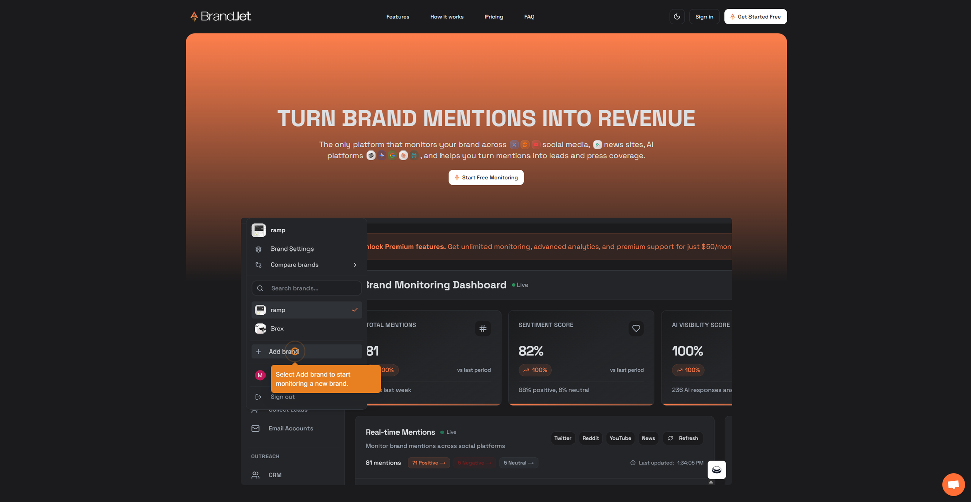 BrandJet Hero