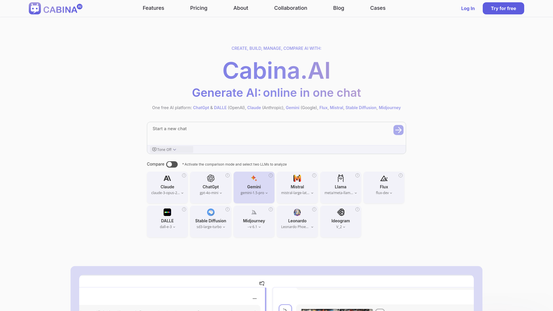 Cabina AI Hero