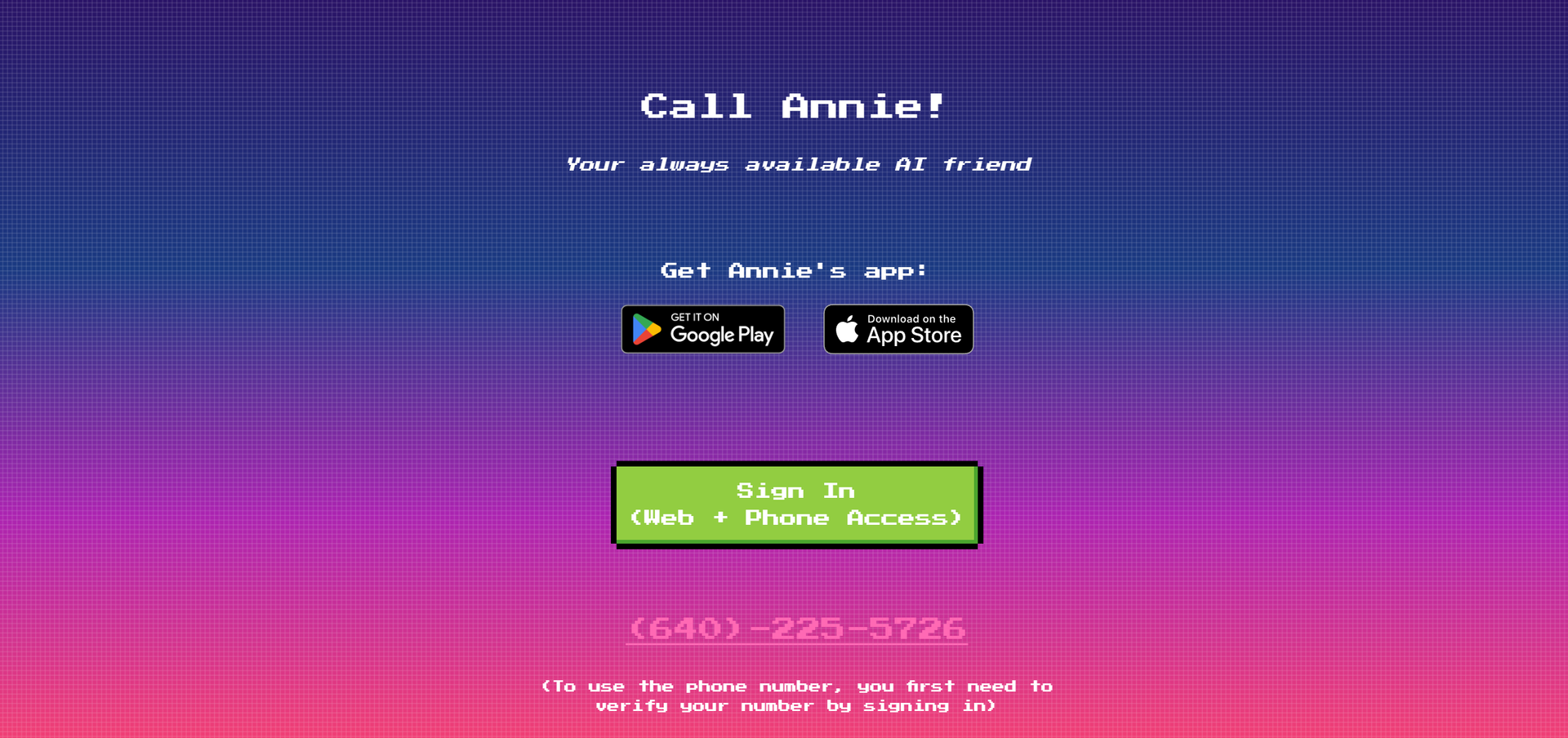 Call Annie Hero
