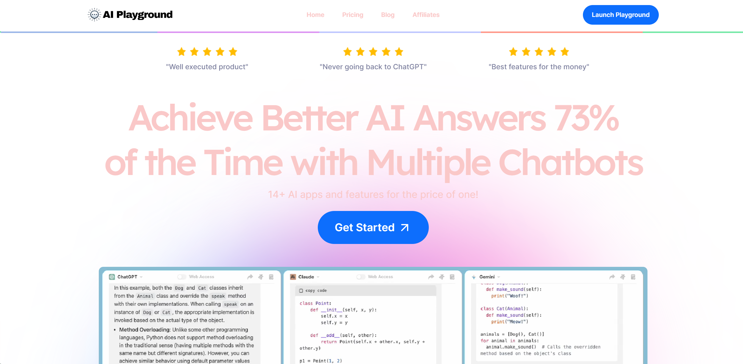 ChatPlayground AI Hero