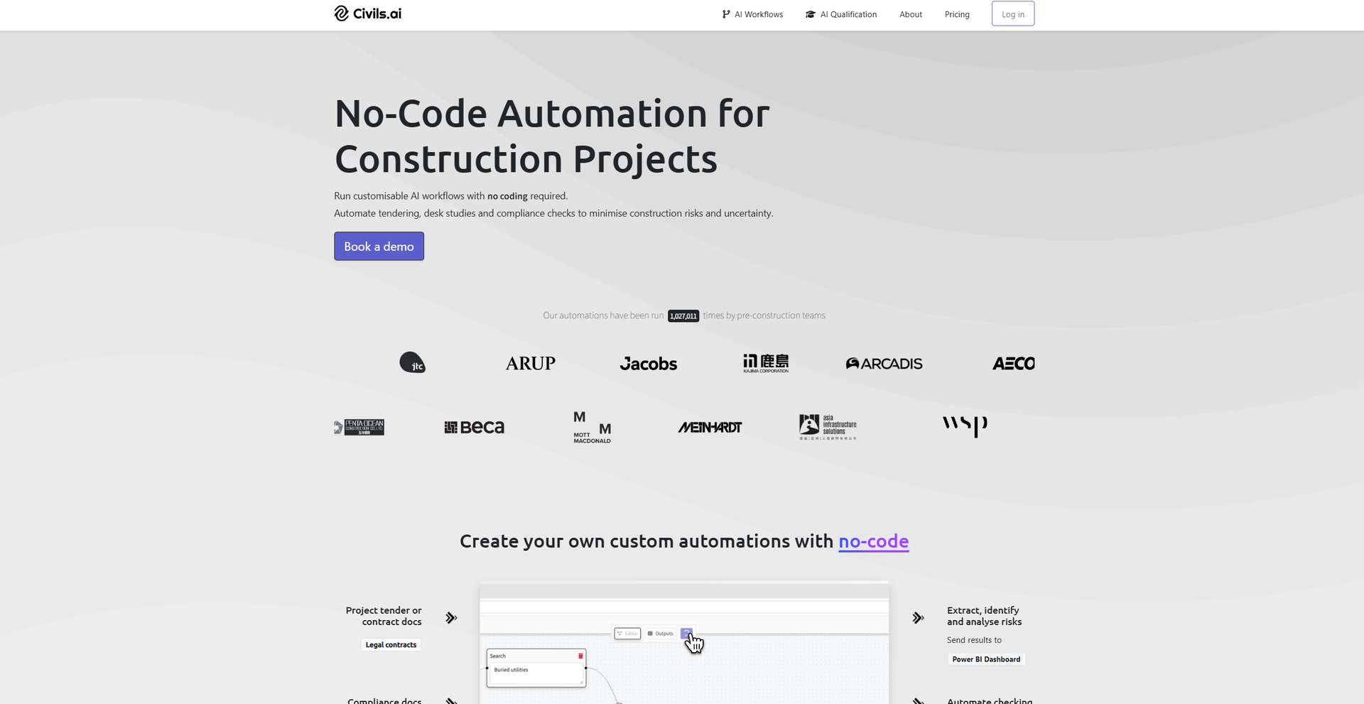 Civils.ai Hero