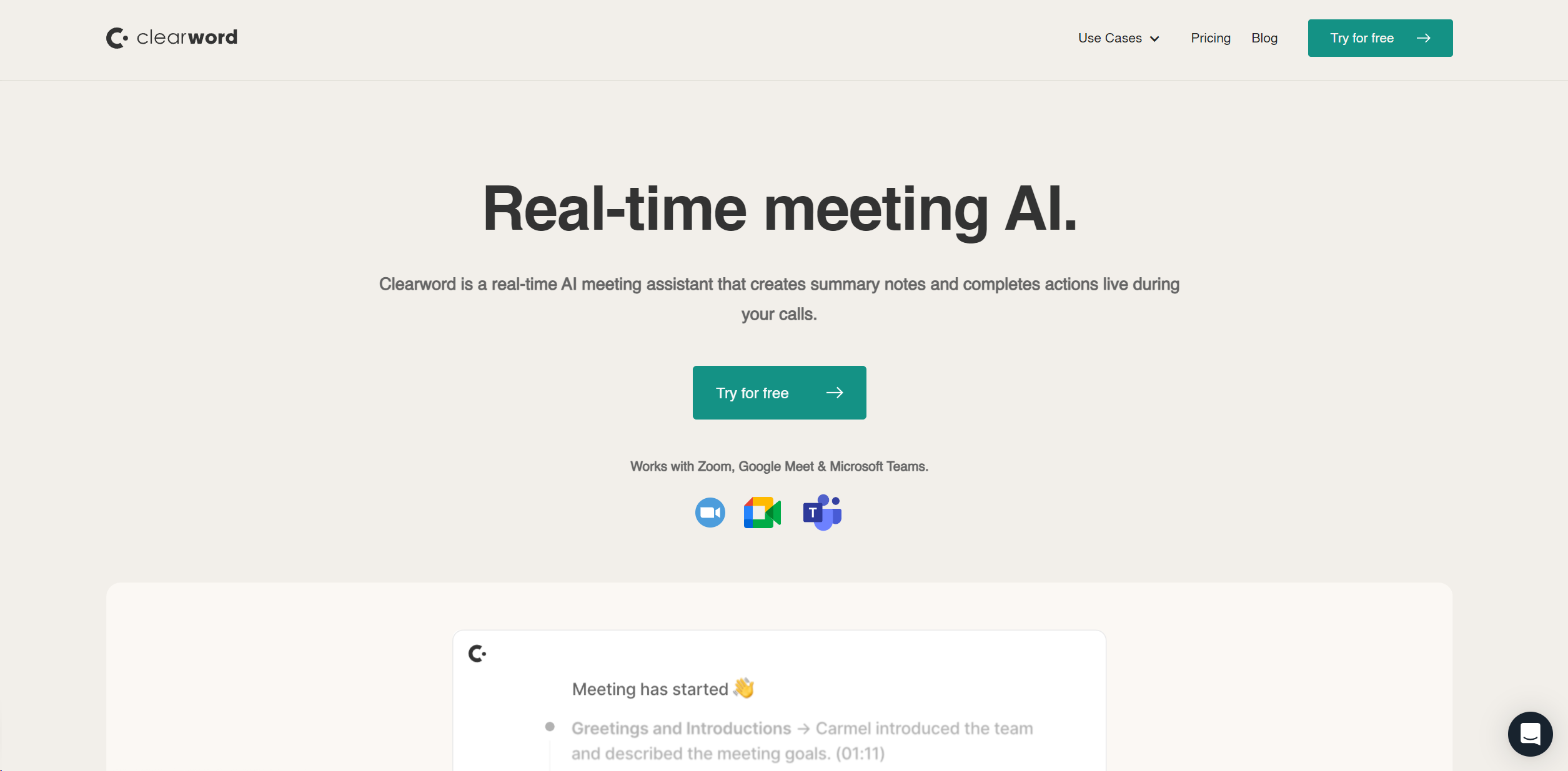 Clearword Hero