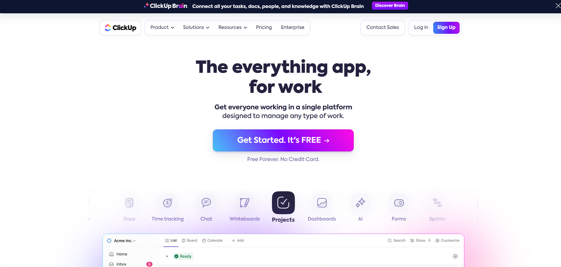 ClickUp Hero