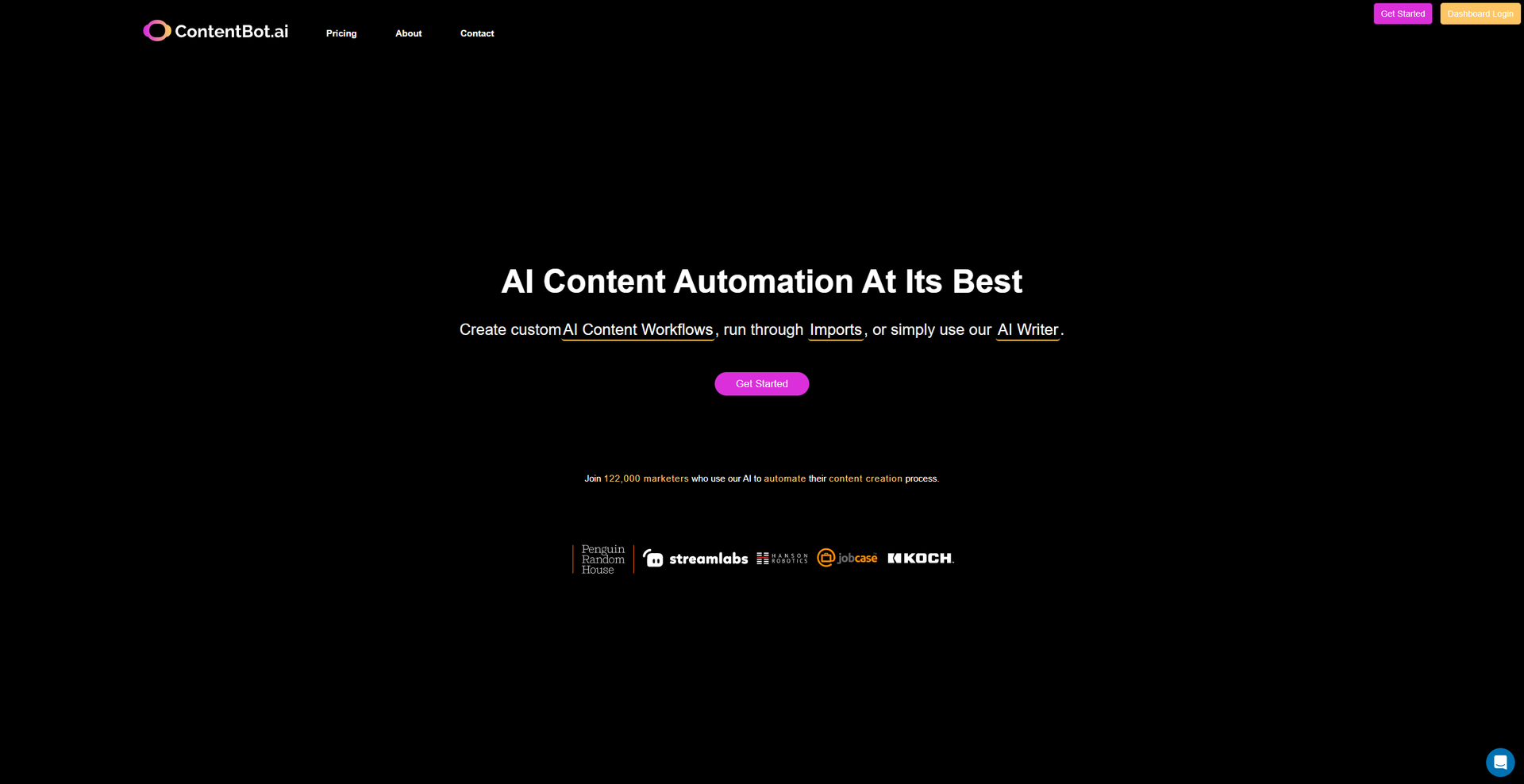 ContentBot Hero