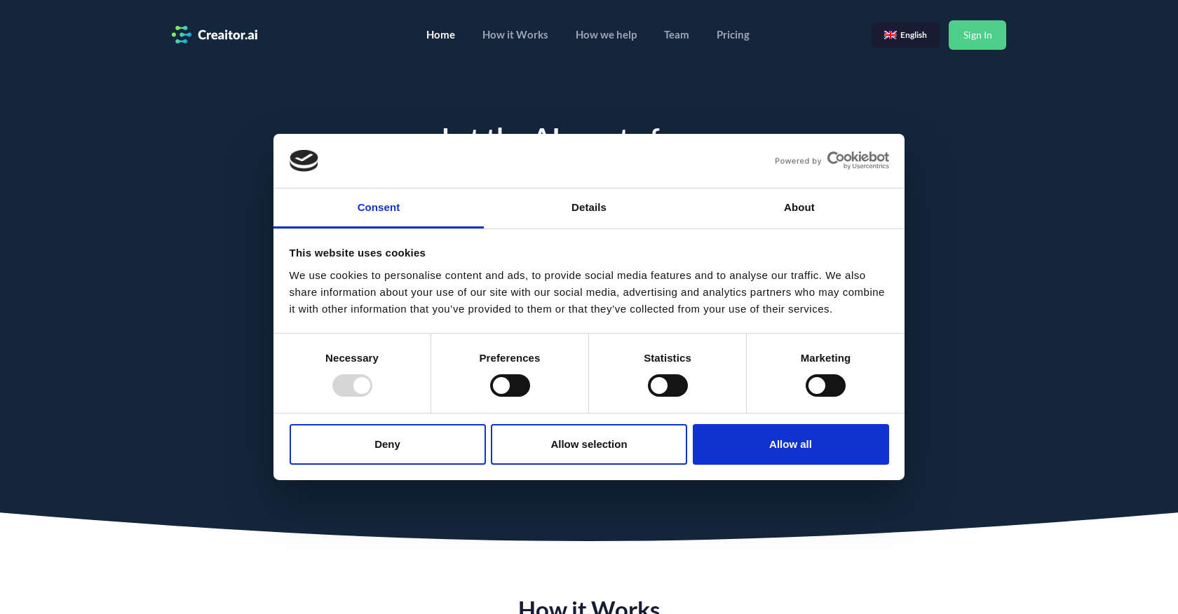 Creaitor AI Hero