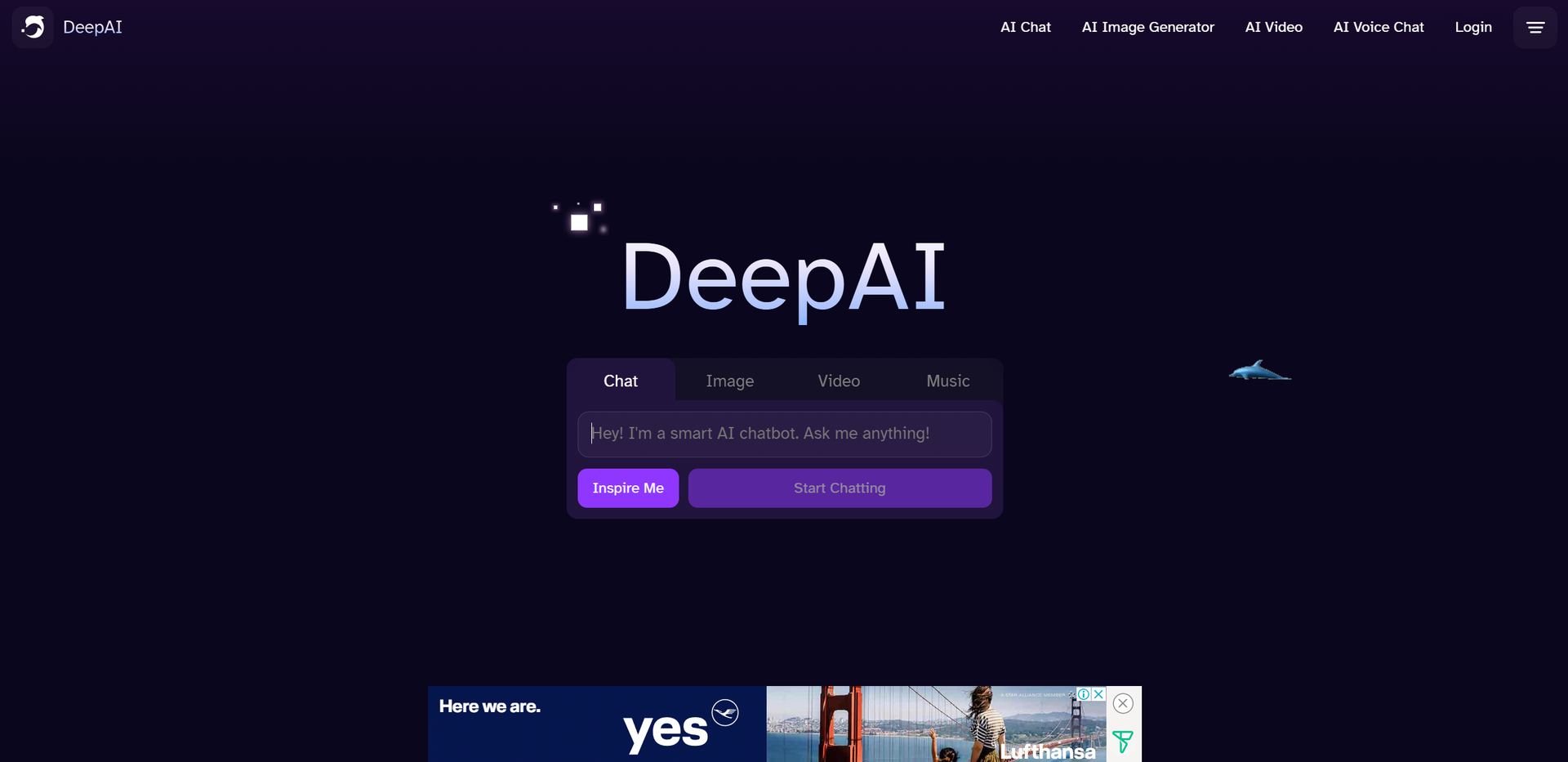 DeepAI Hero