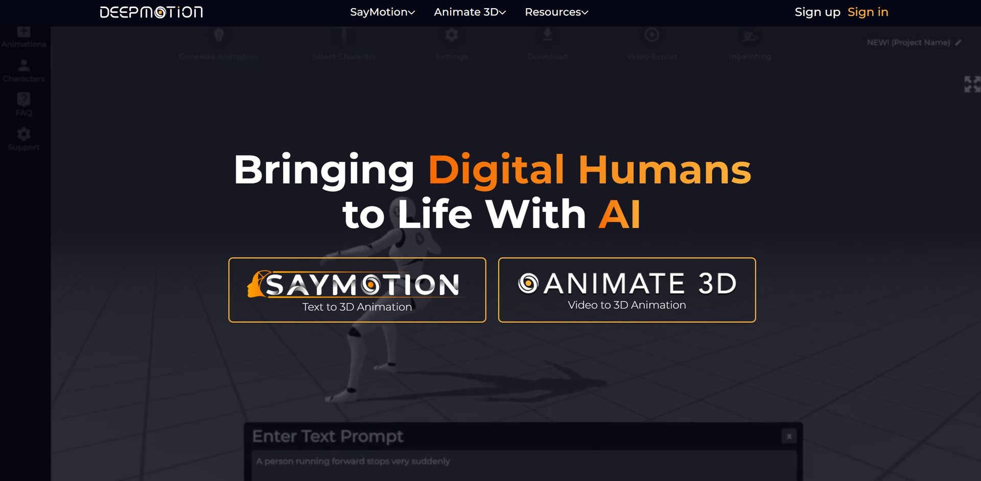 DeepMotion Hero