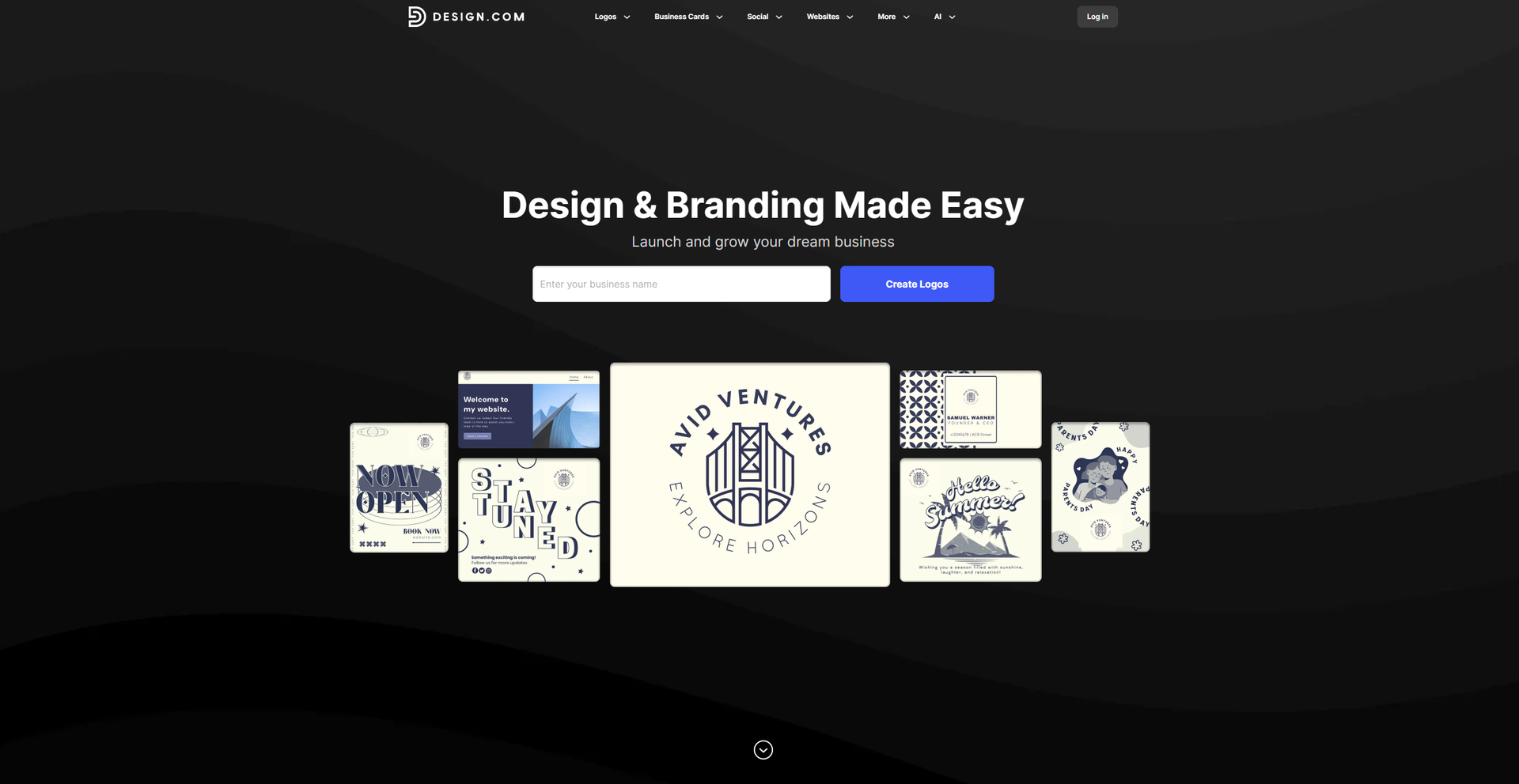 Design.com Hero
