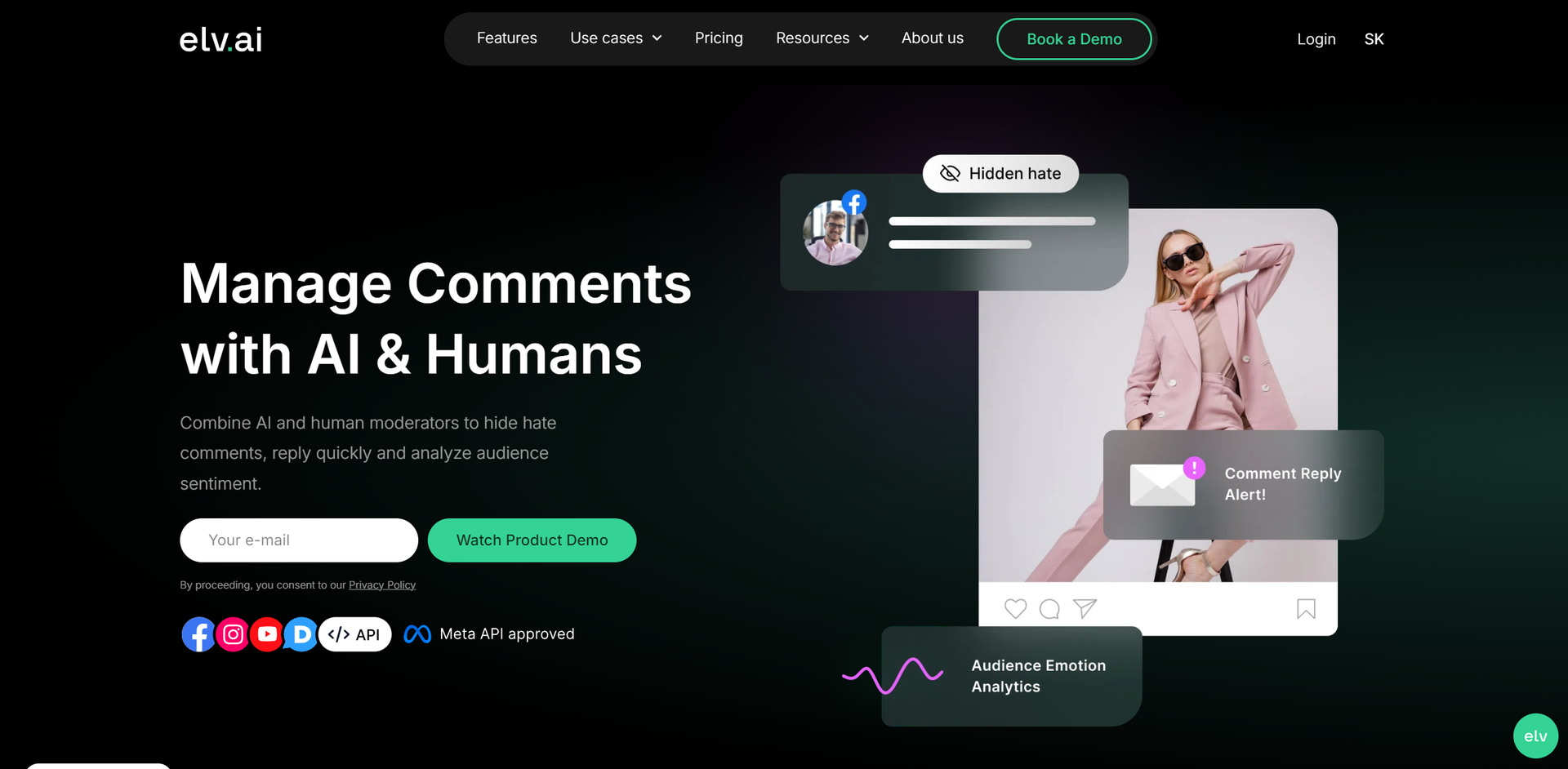 Elv.ai Hero