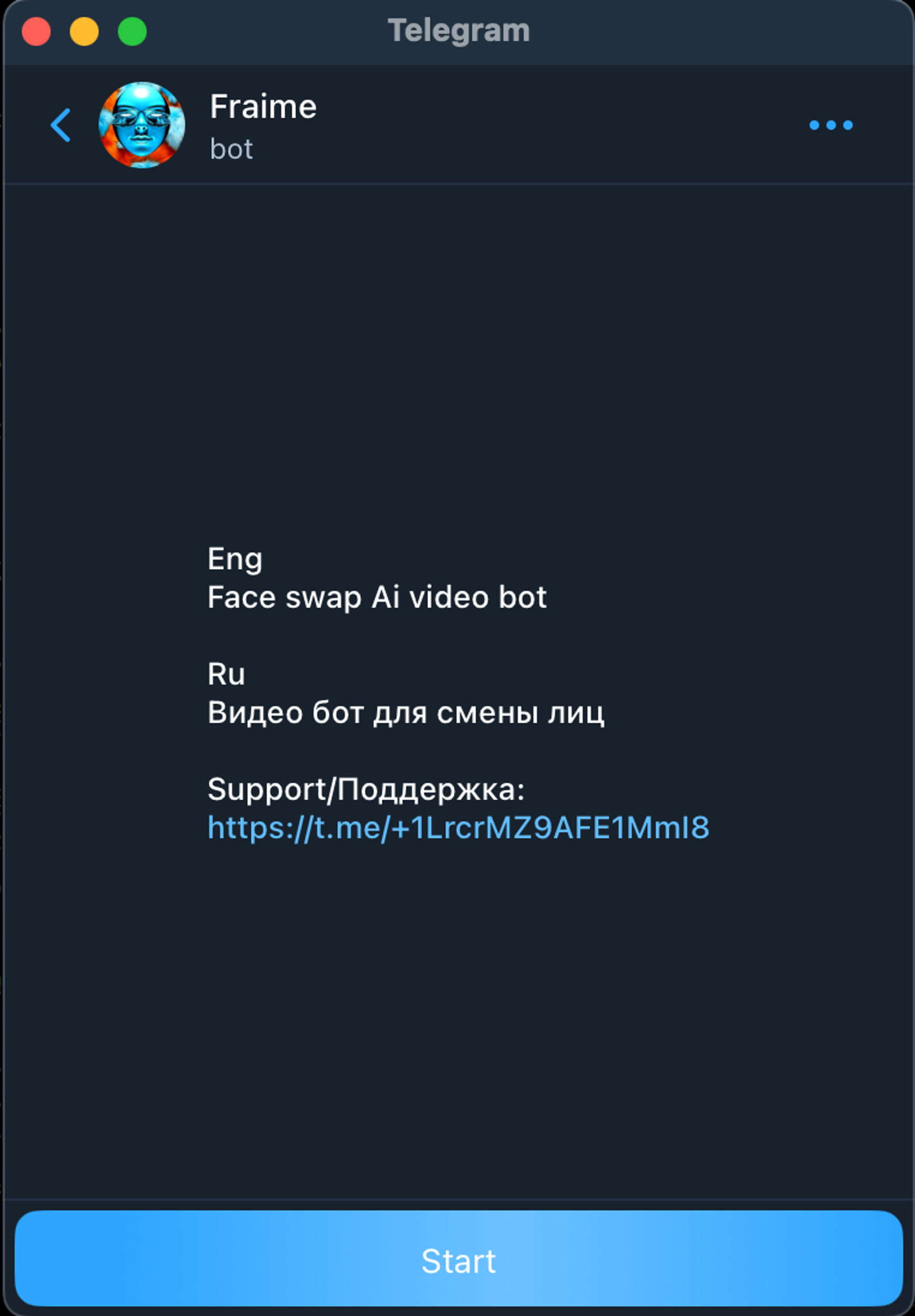 FraimeBot Hero