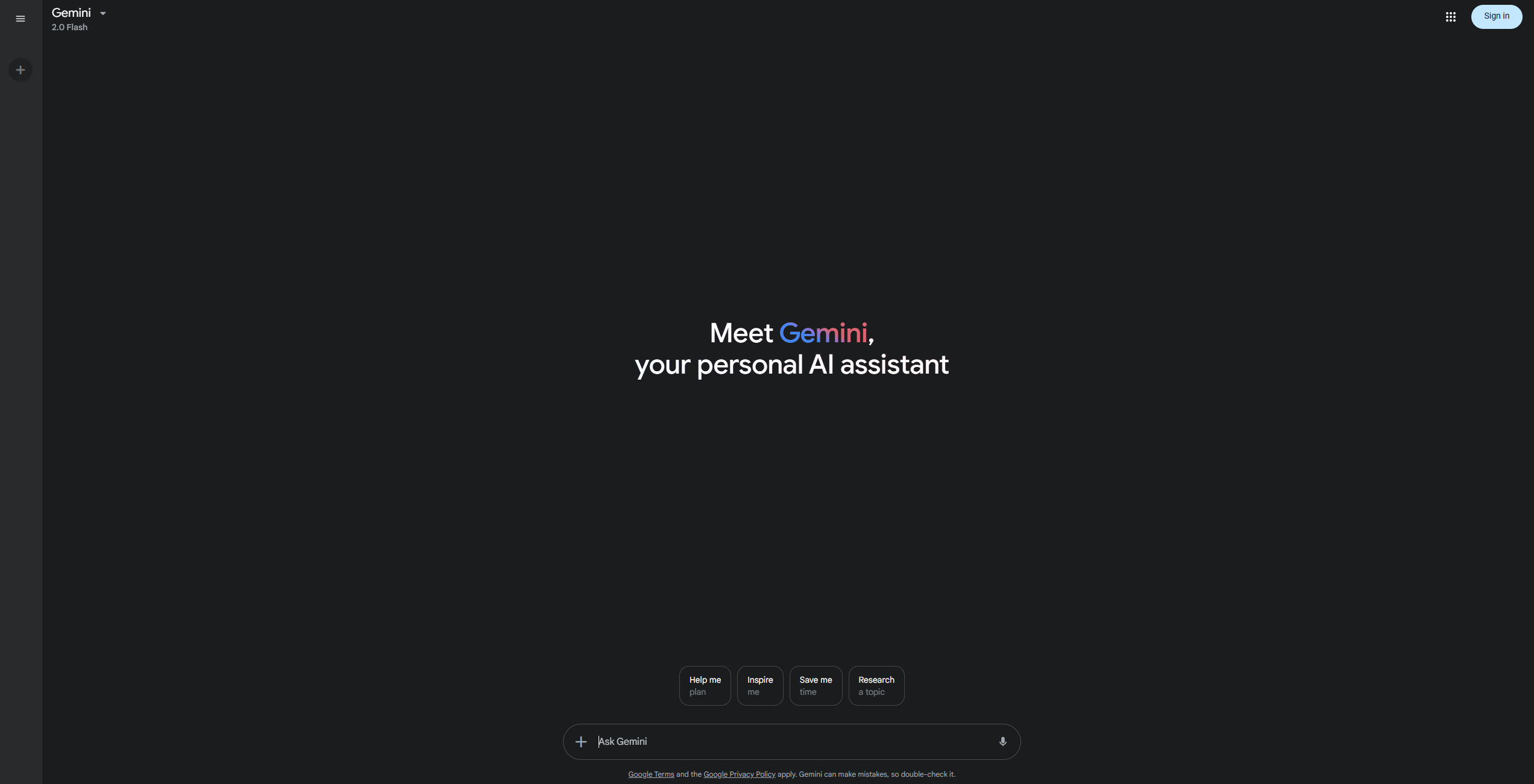 Google Gemini Hero