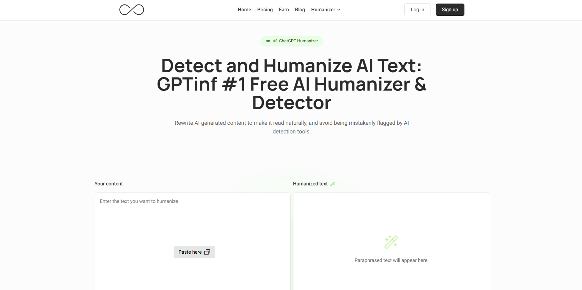 GPTinf Hero