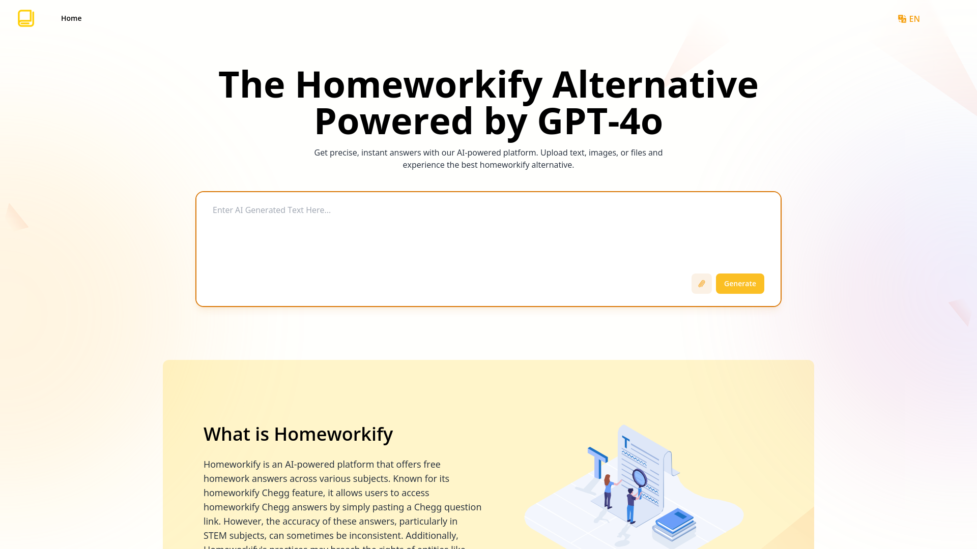 Homeworkify.im Hero