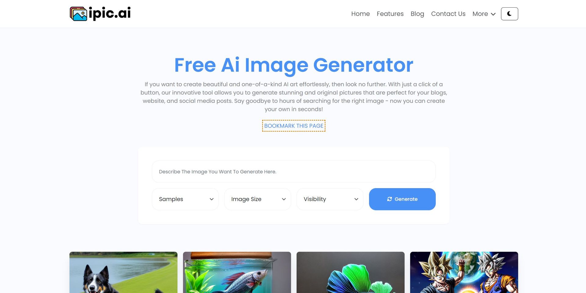 Ipic.ai Hero