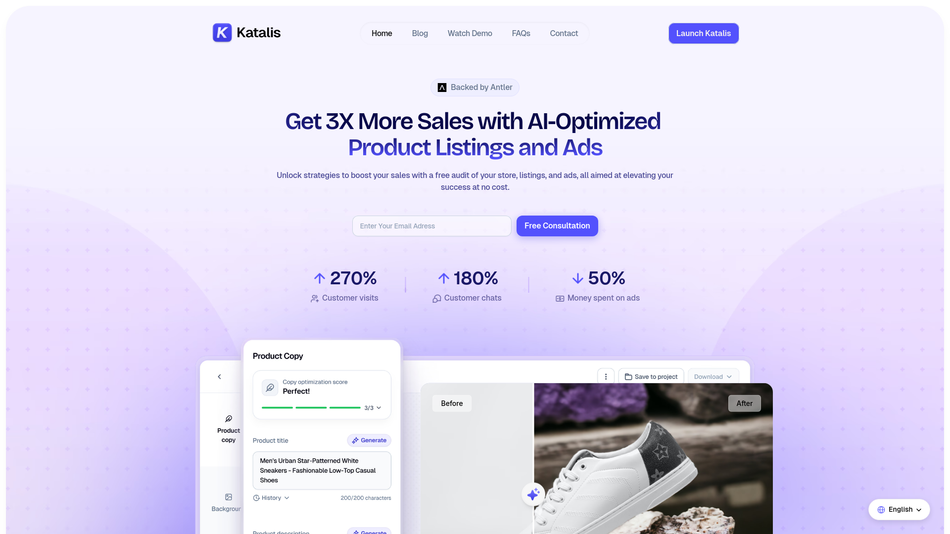 Katalis AI Hero