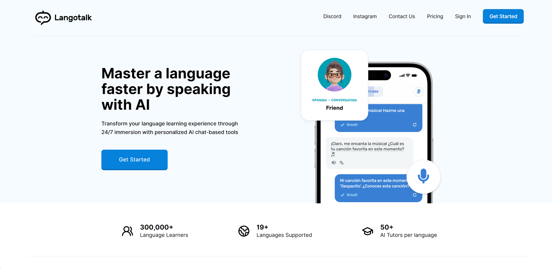 Langotalk Hero