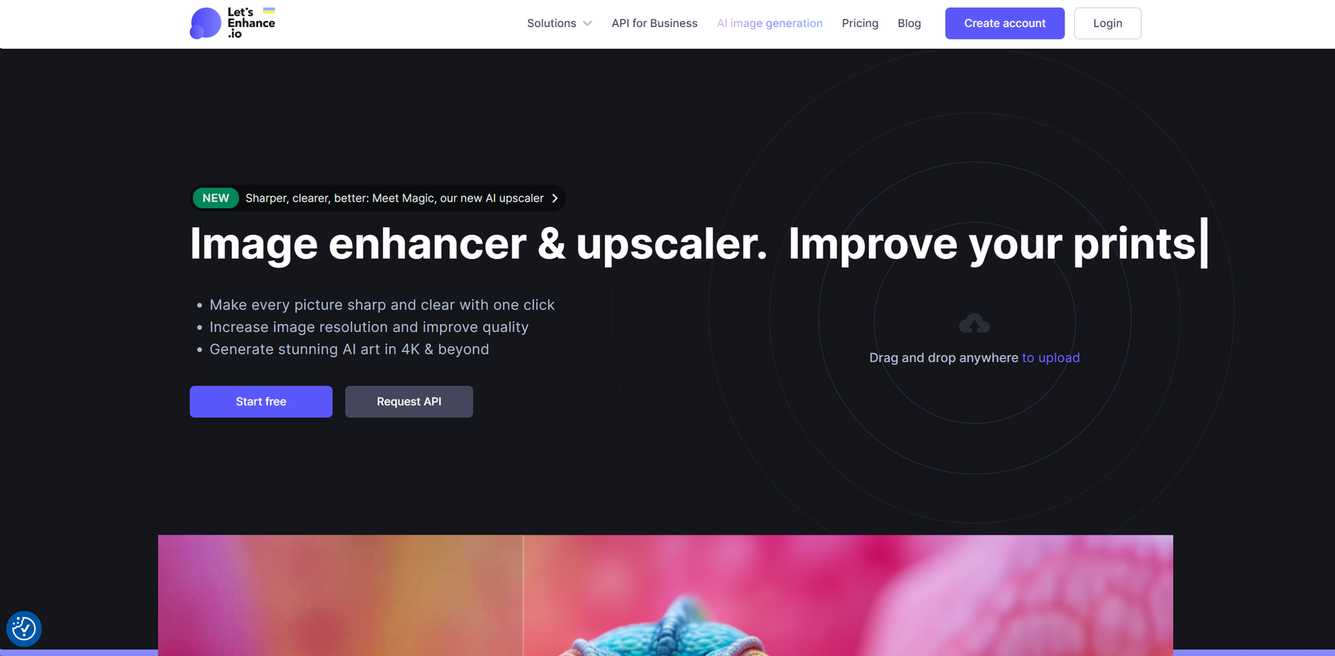 Let's Enhance Hero