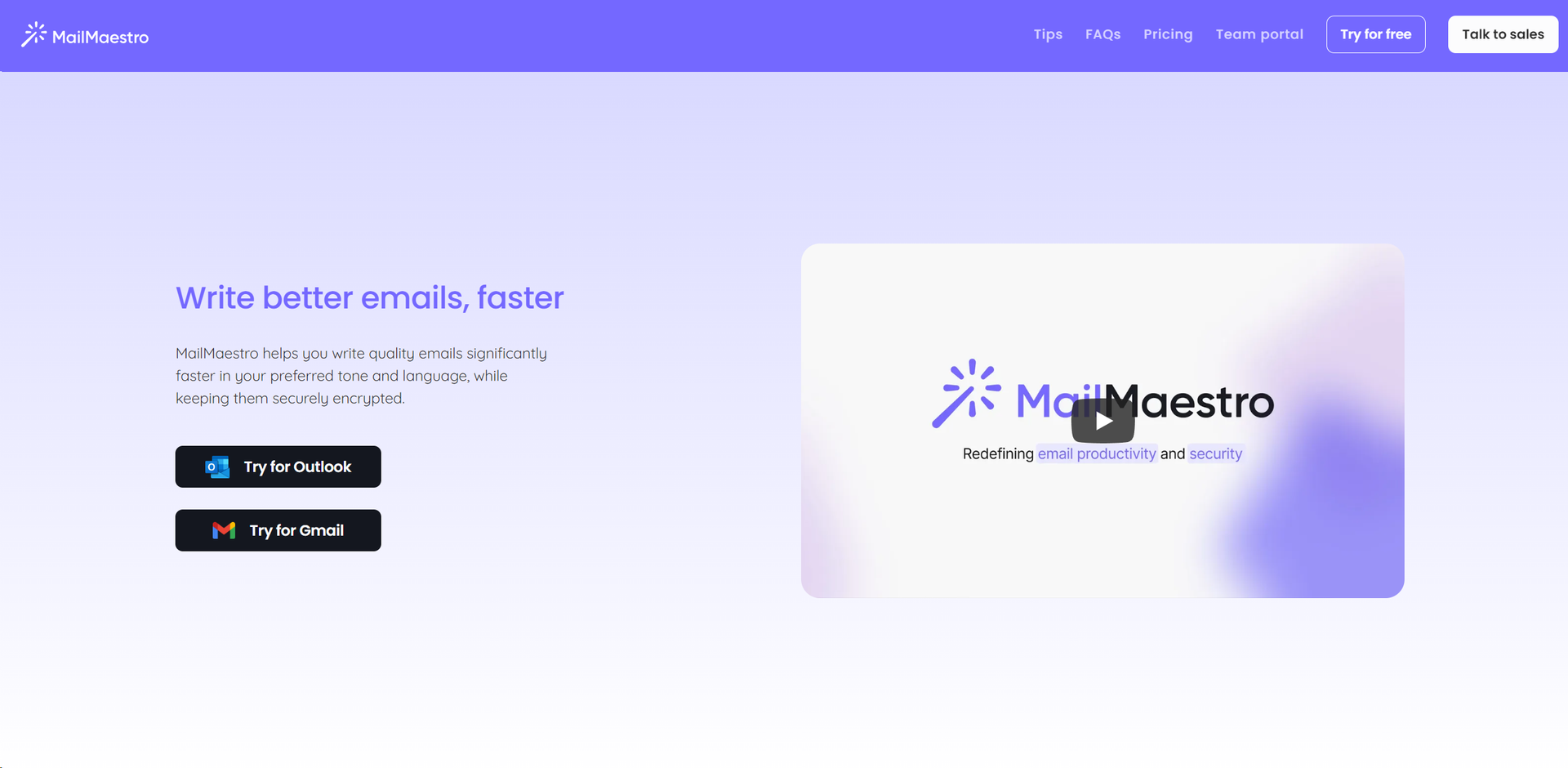 MailMaestro Hero