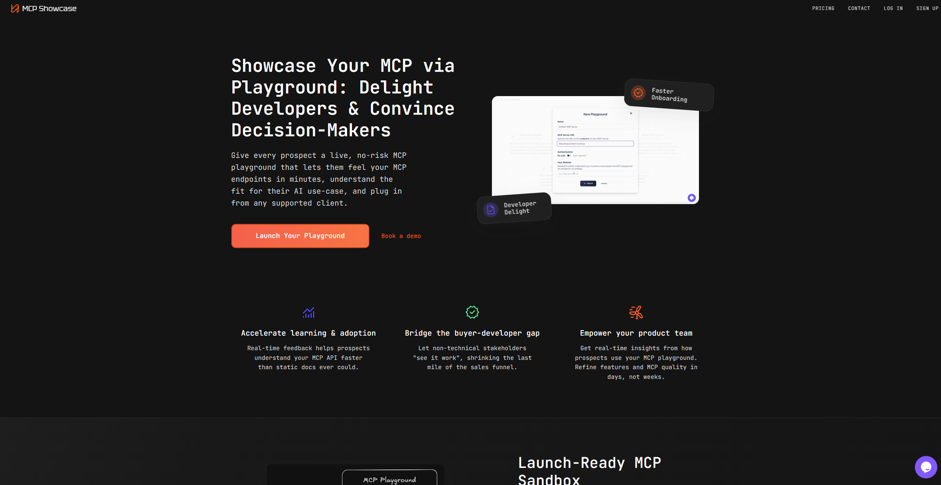 MCP Showcase Hero