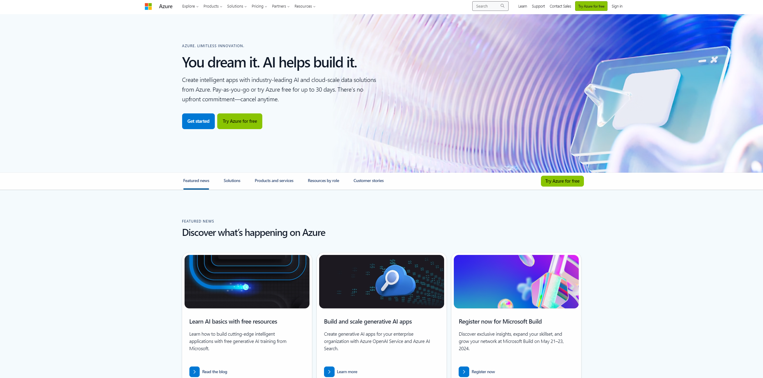 Microsoft Azure Hero