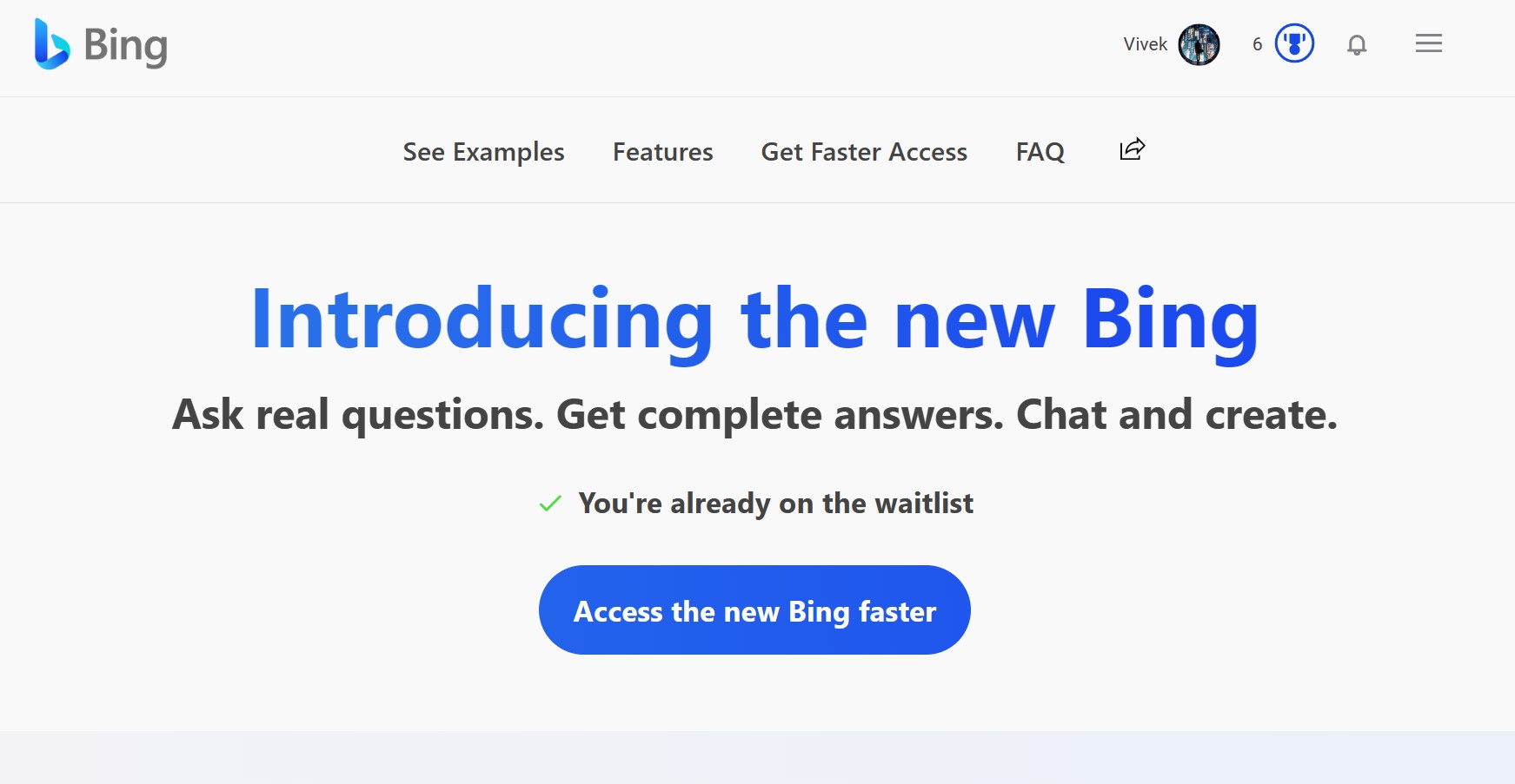 Microsoft Bing Hero
