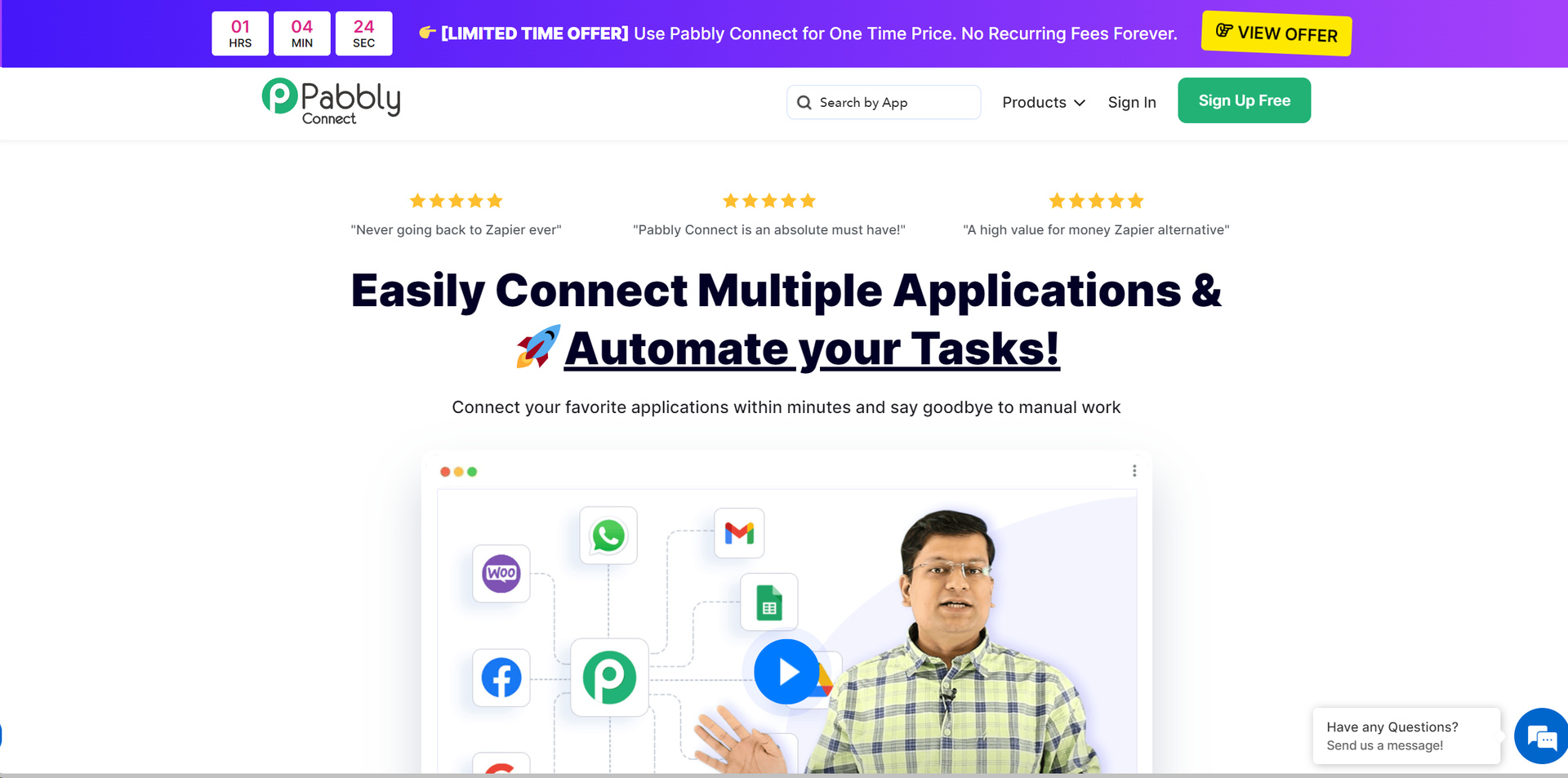 Pabbly Connect Hero