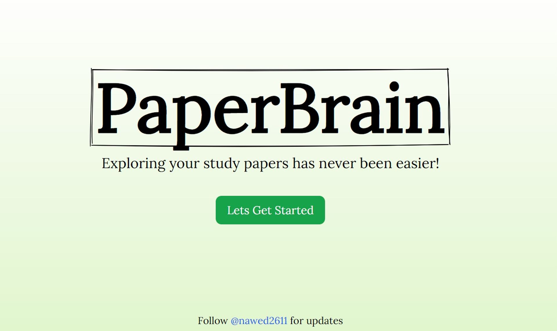 PaperBrain Hero