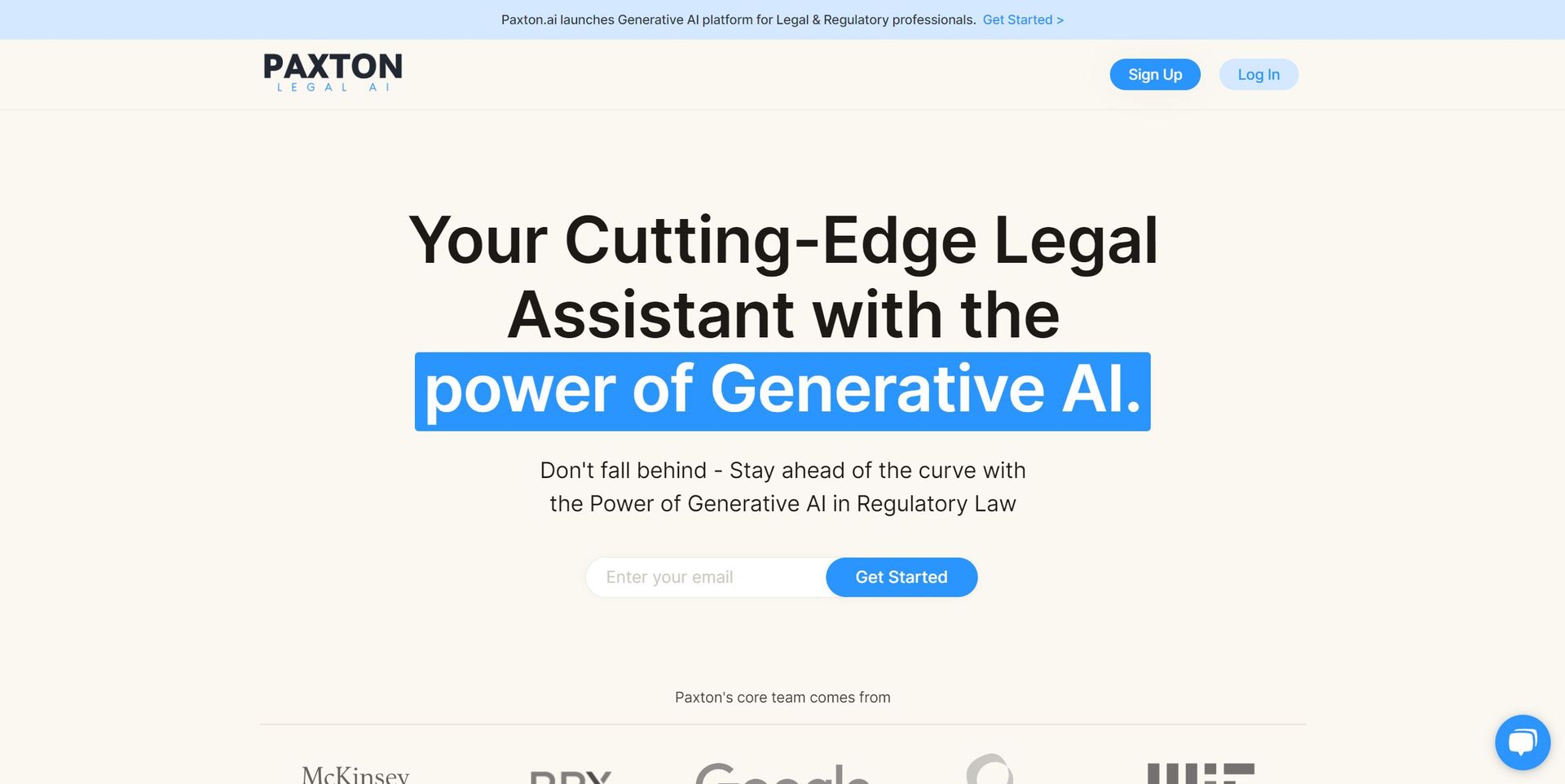 Paxton AI Hero
