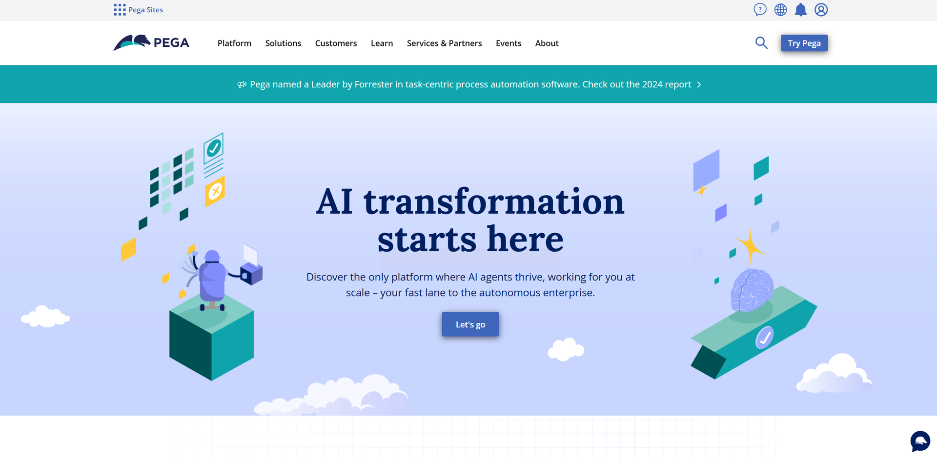 Pega Systems Hero