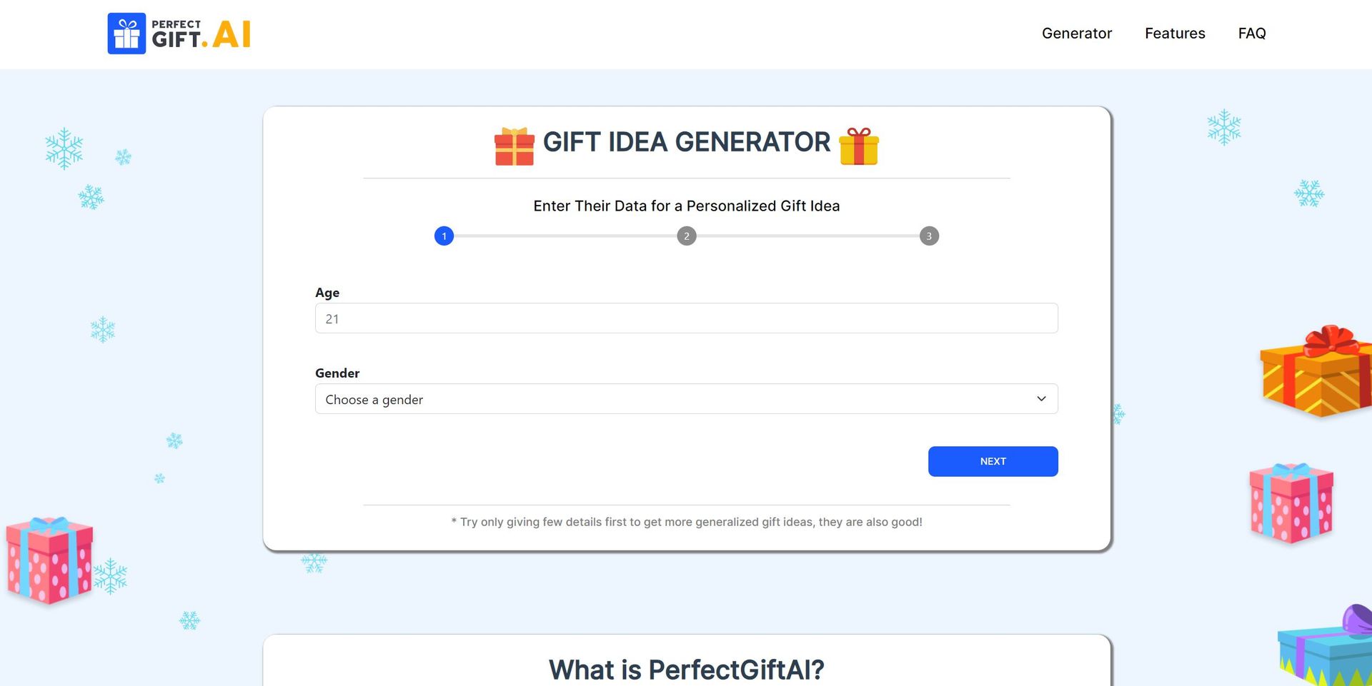 PerfectGift Hero