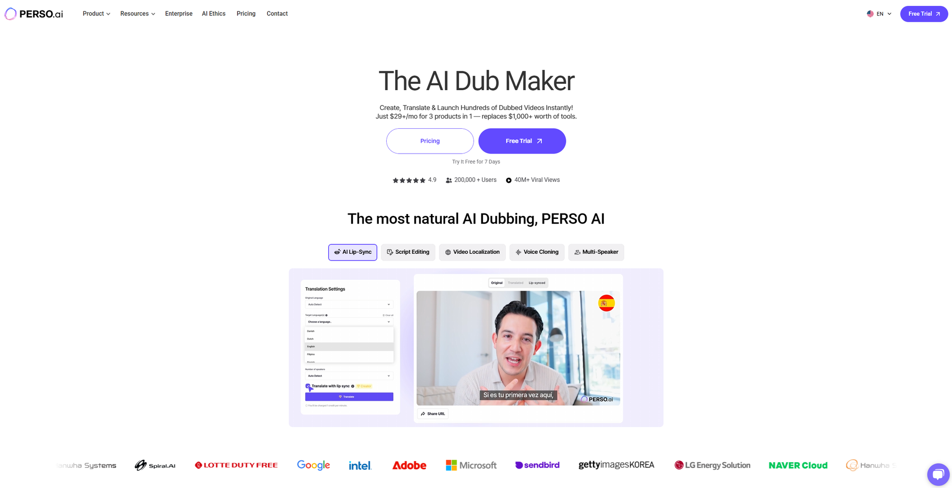 PERSO.ai Hero