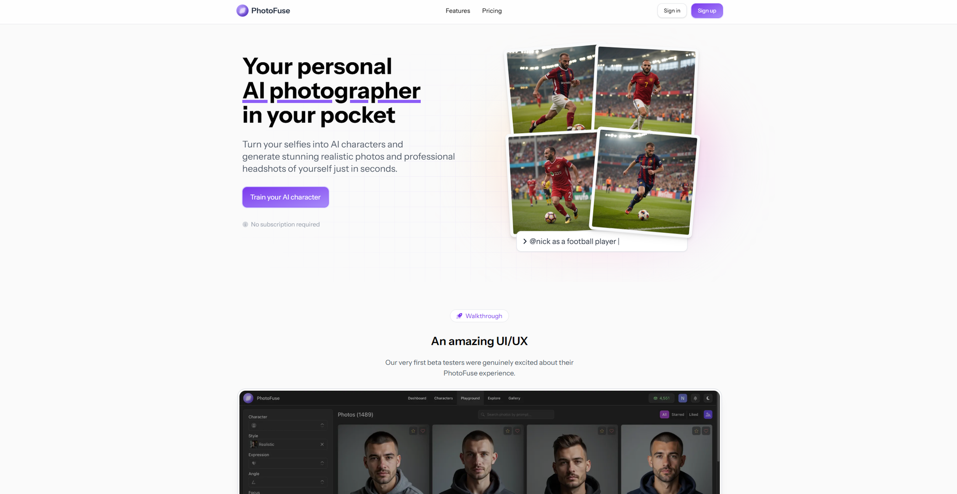 PhotoFuse Hero