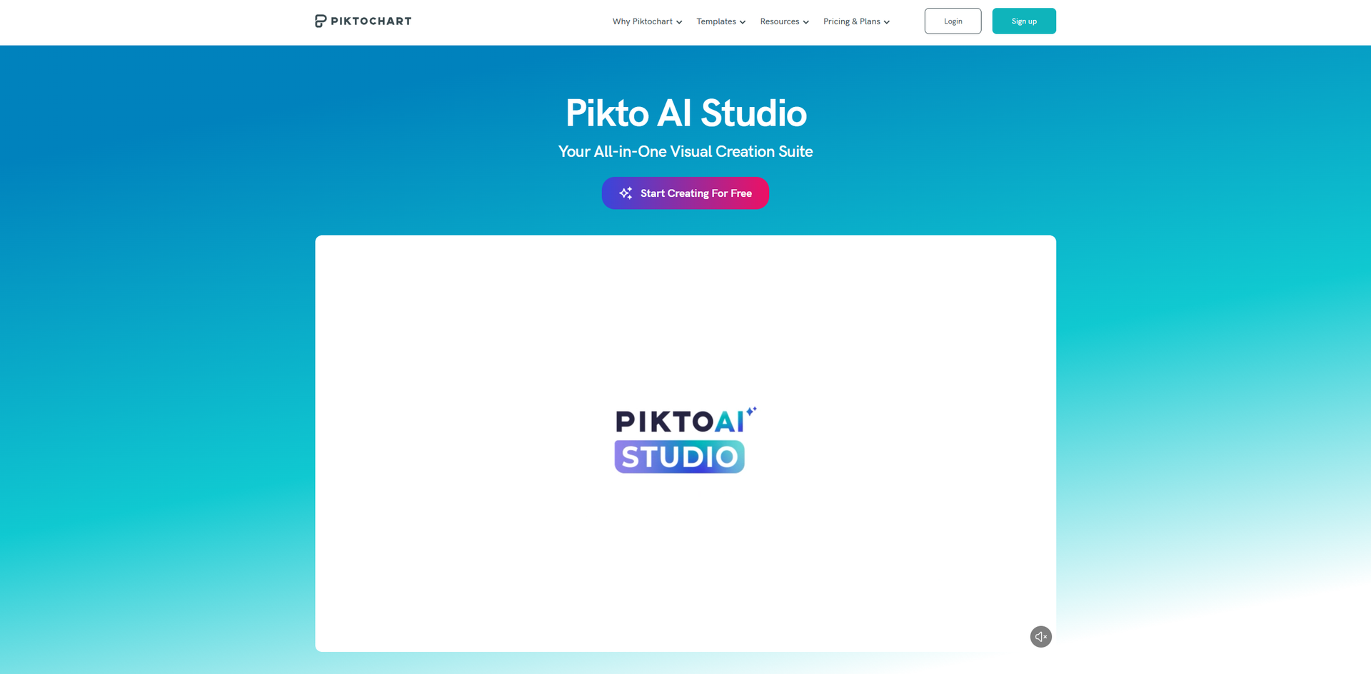 Pikto AI Studio Hero