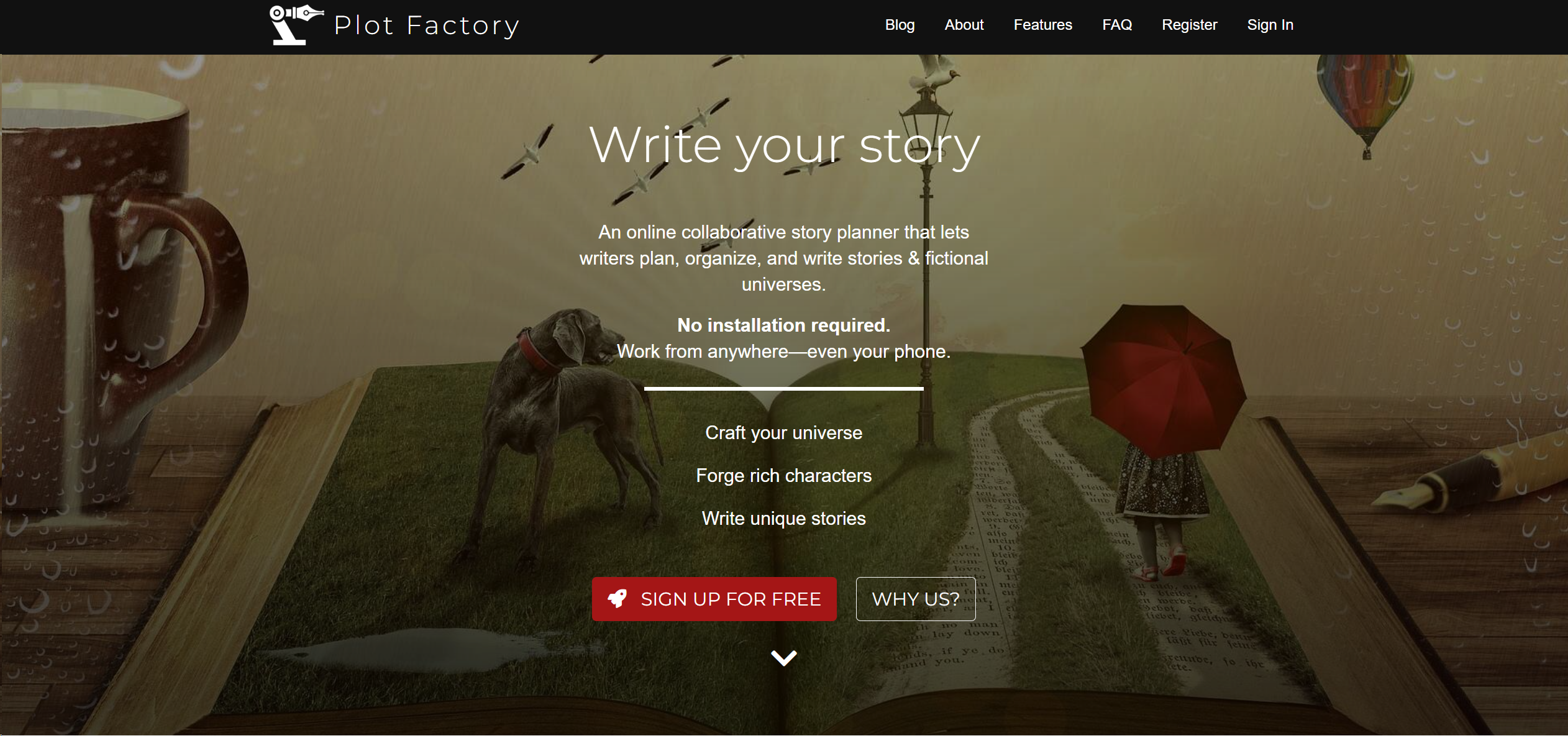 Plot Factory Hero