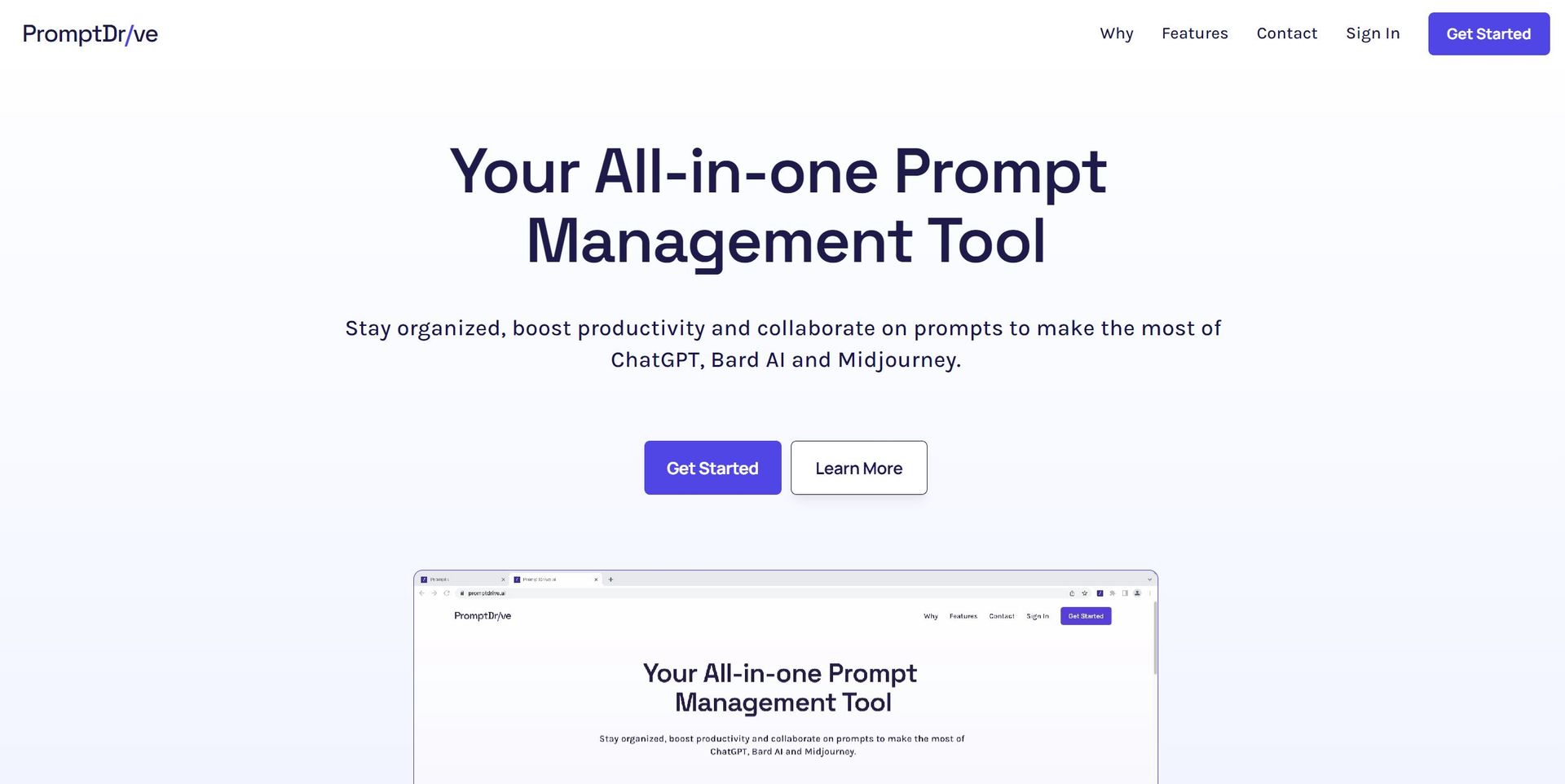 PromptDrive.ai Hero