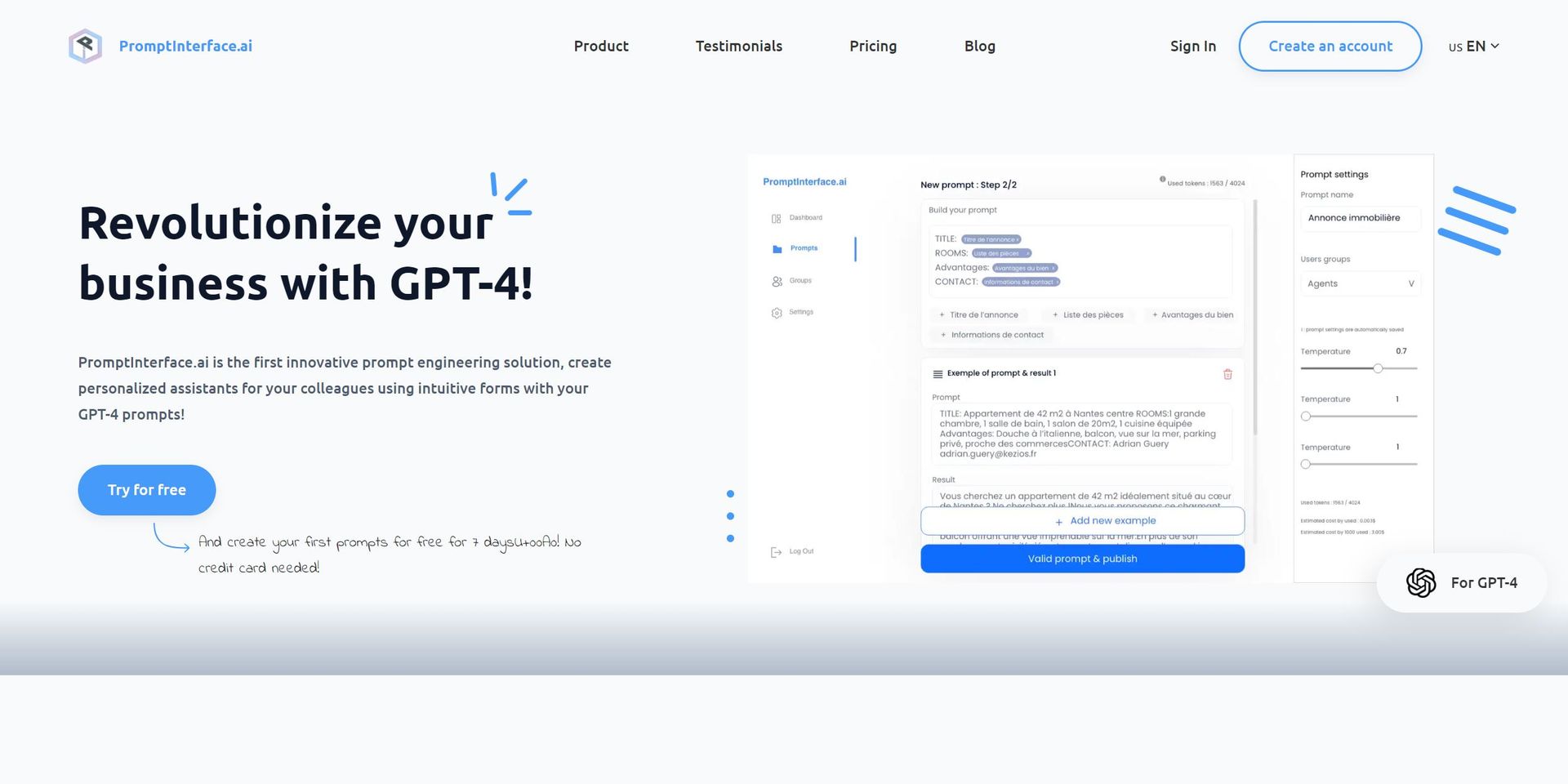 PromptInterface.ai Hero